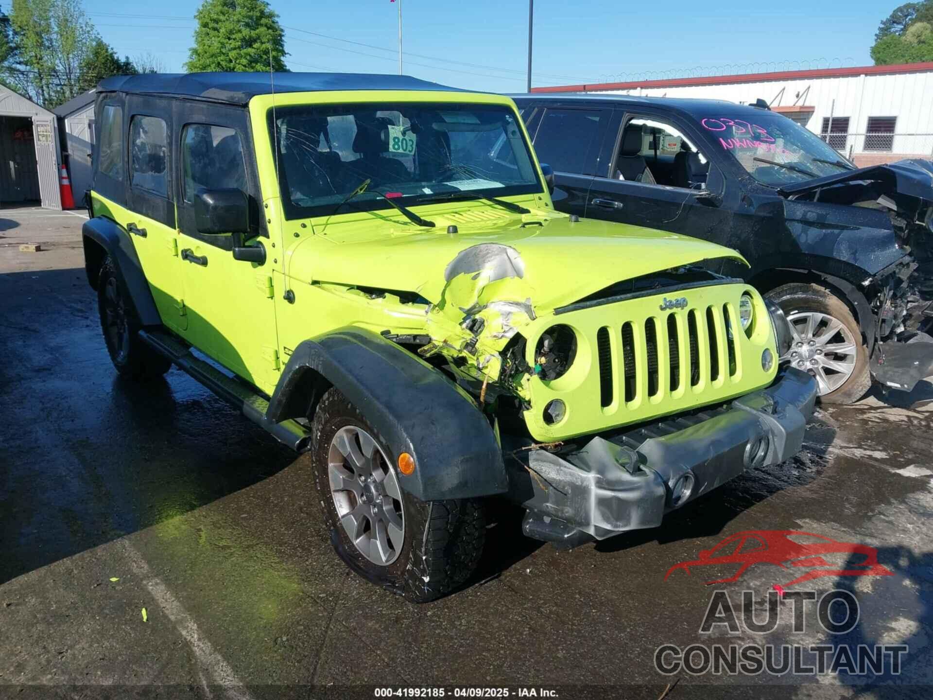 JEEP WRANGLER UNLIMITED 2017 - 1C4BJWDG0HL542418