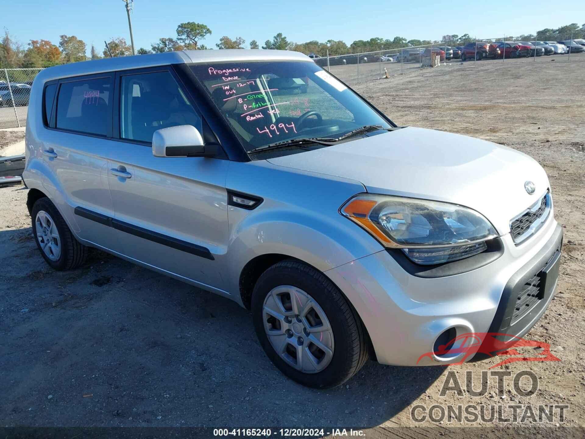 KIA SOUL 2012 - KNDJT2A57C7377549