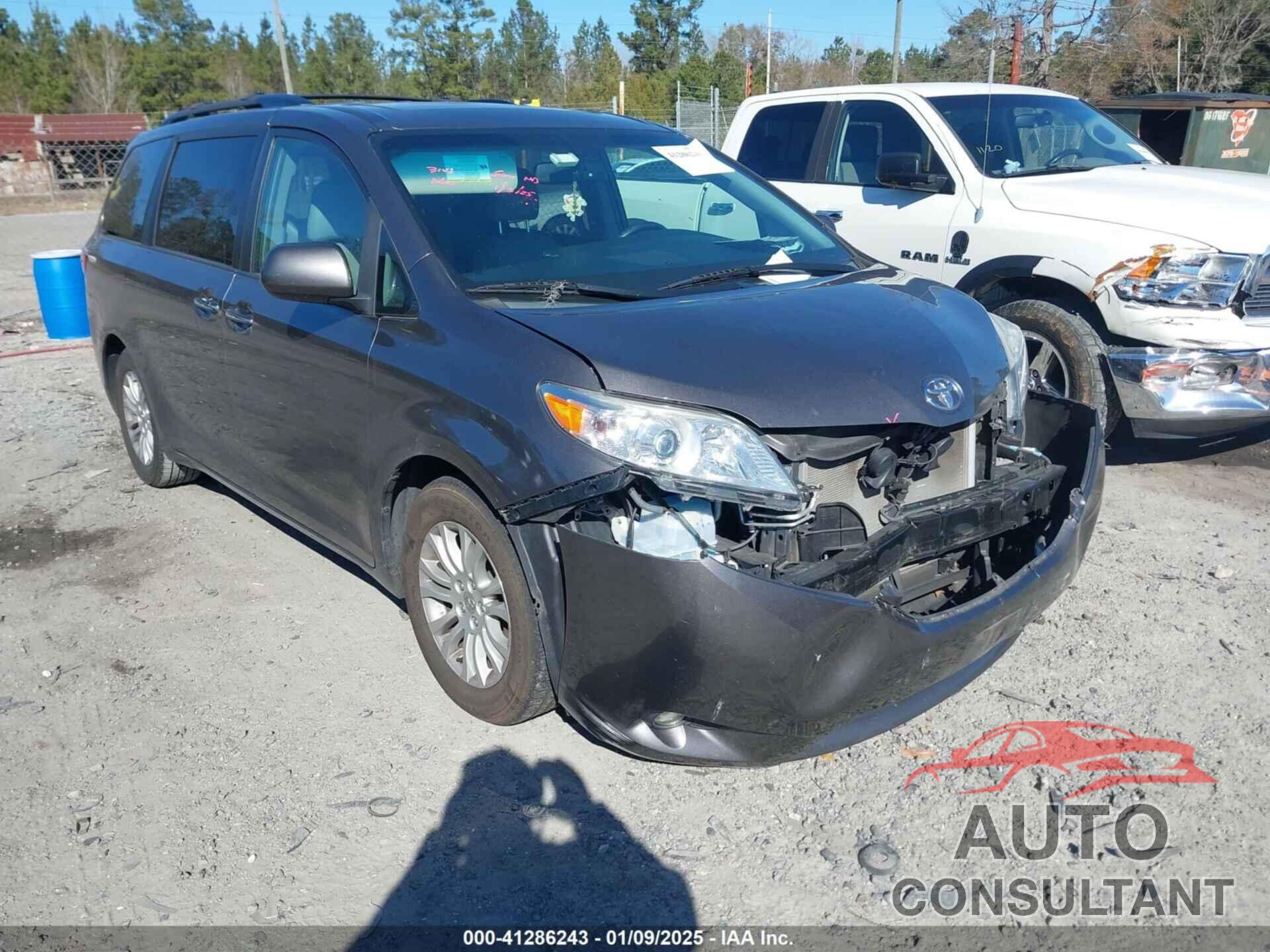 TOYOTA SIENNA 2016 - 5TDYK3DCXGS706385