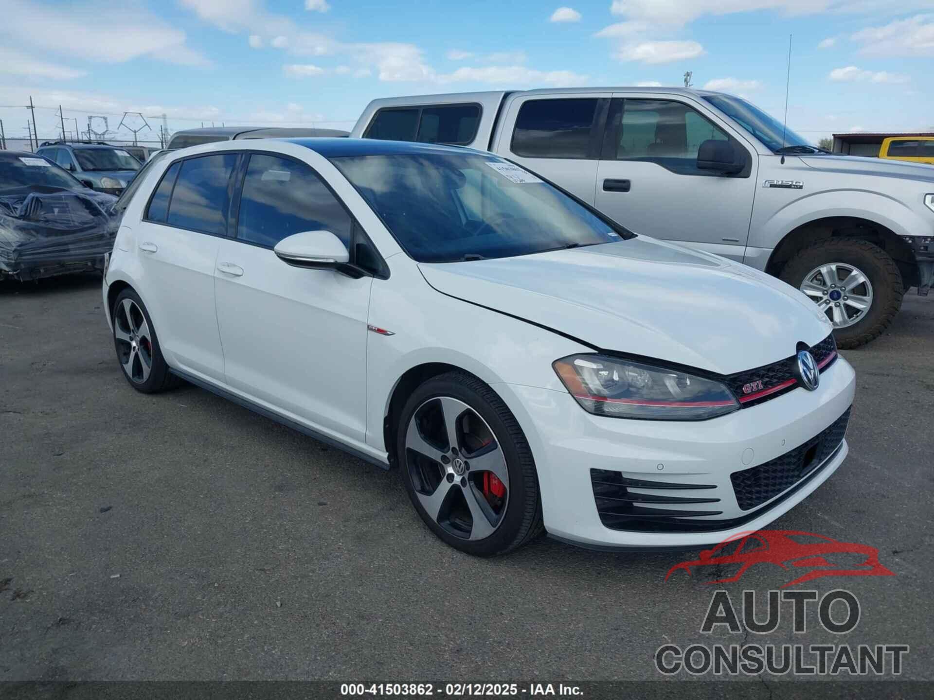 VOLKSWAGEN GOLF GTI 2015 - 3VW547AU6FM104791