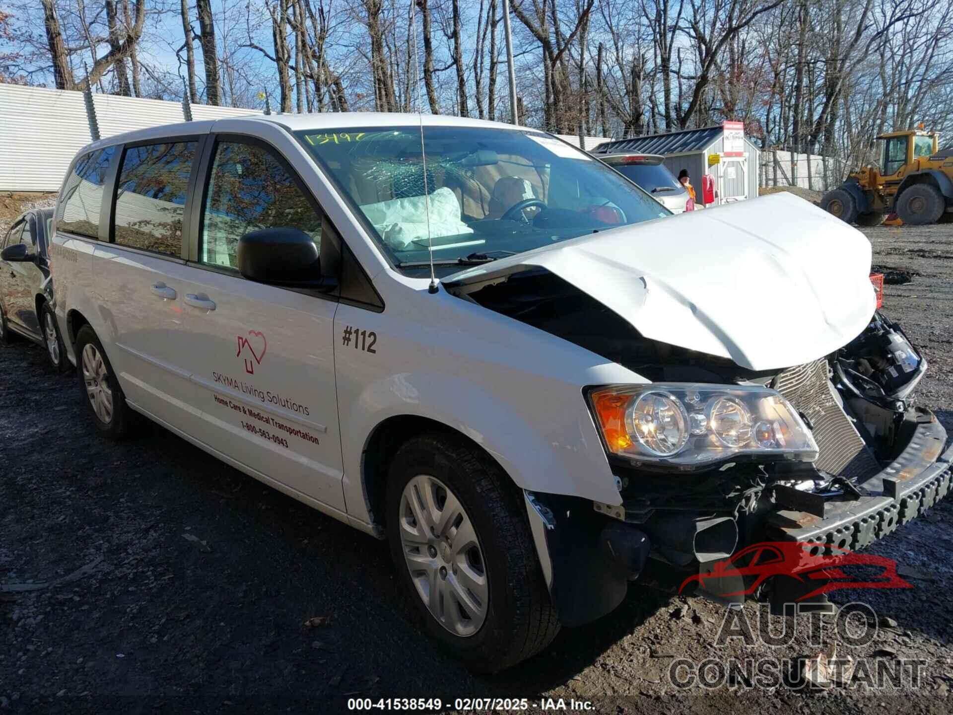 DODGE GRAND CARAVAN 2016 - 2C4RDGBG1GR377998