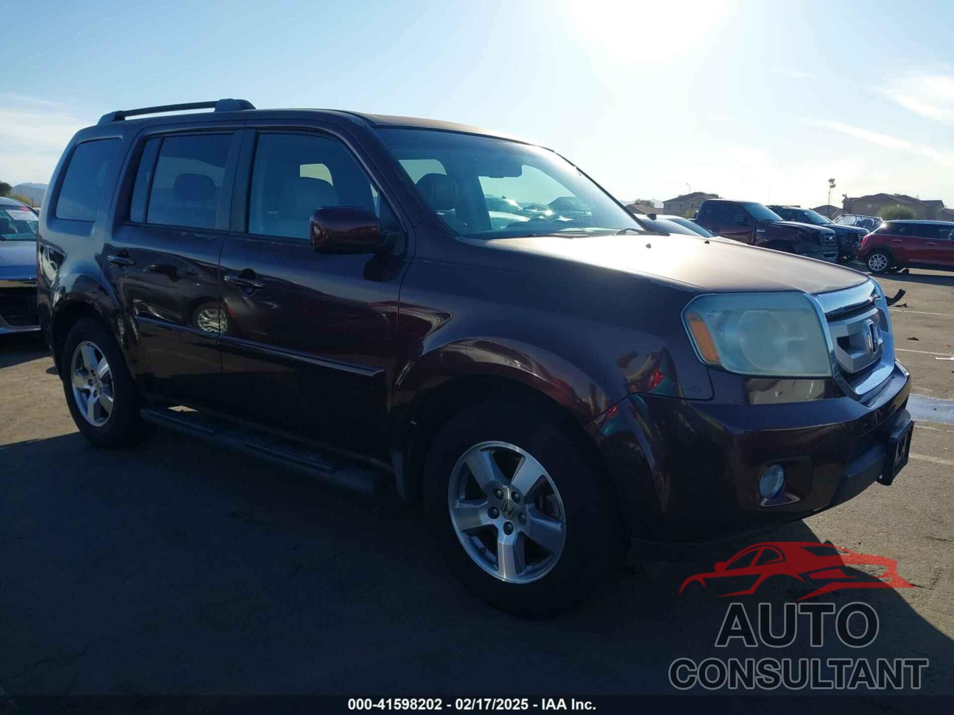HONDA PILOT 2010 - 5FNYF4H56AB027554