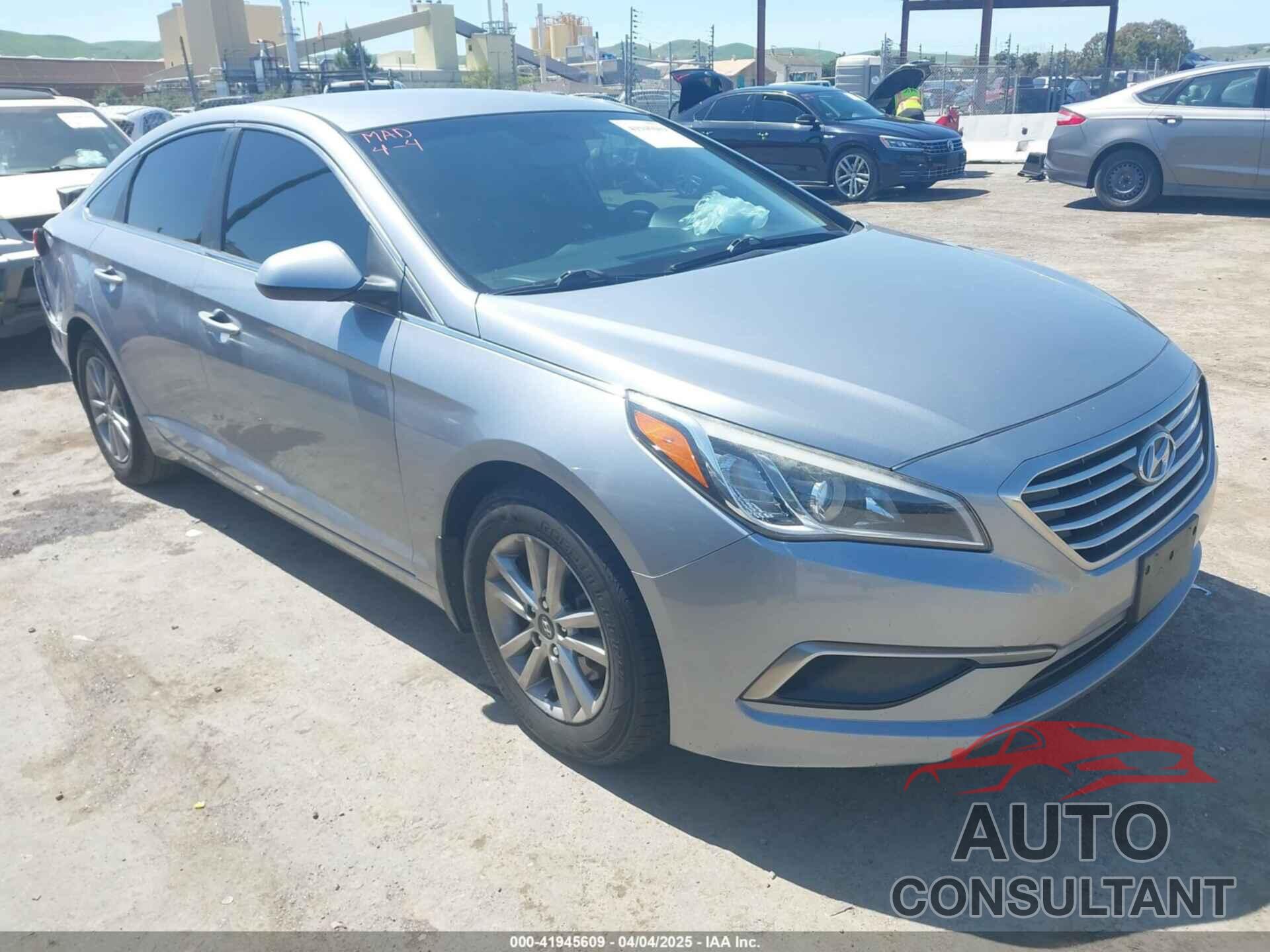 HYUNDAI SONATA 2016 - 5NPE24AF0GH340000