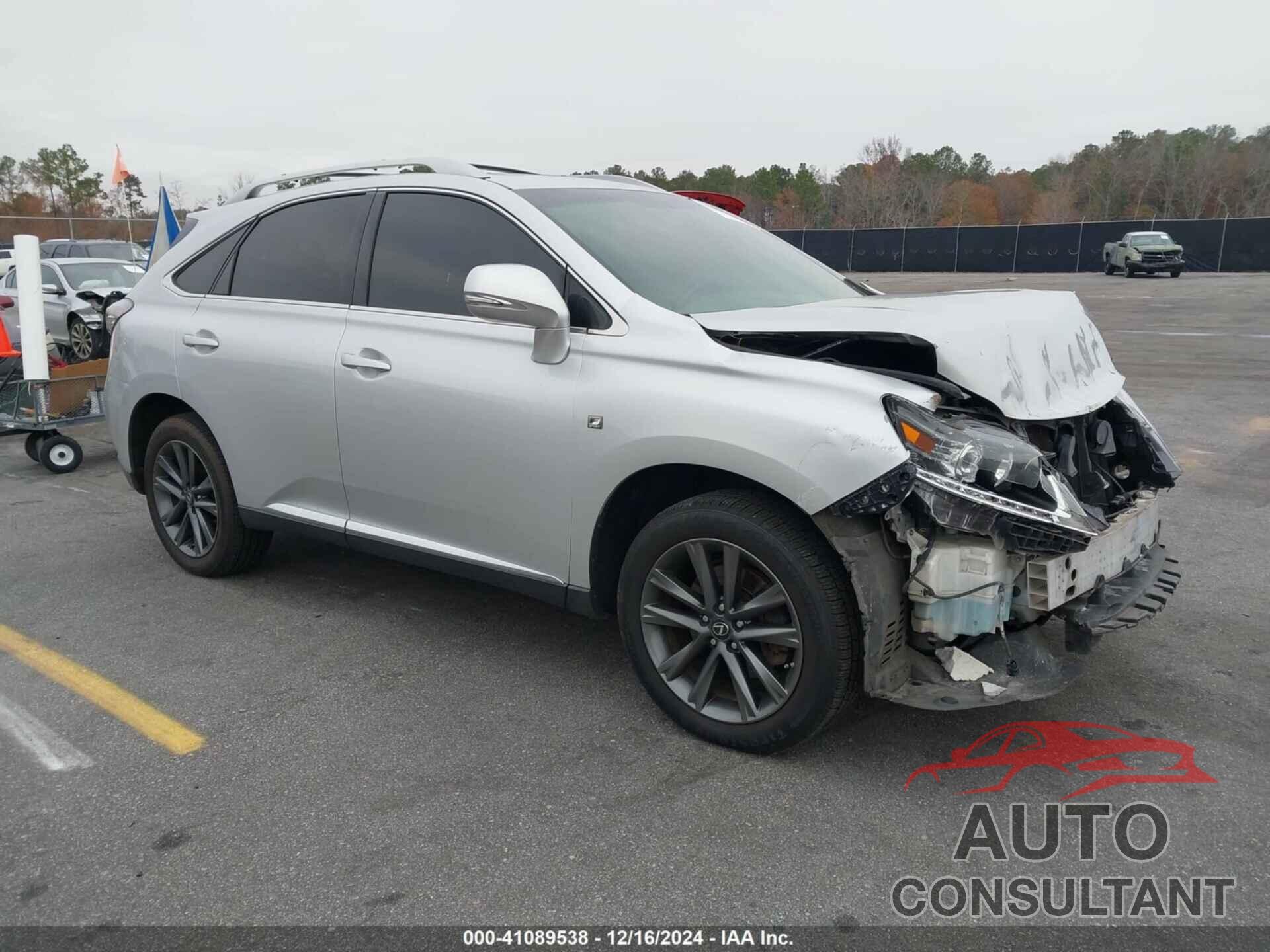 LEXUS RX 350 2013 - 2T2BK1BA0DC172857
