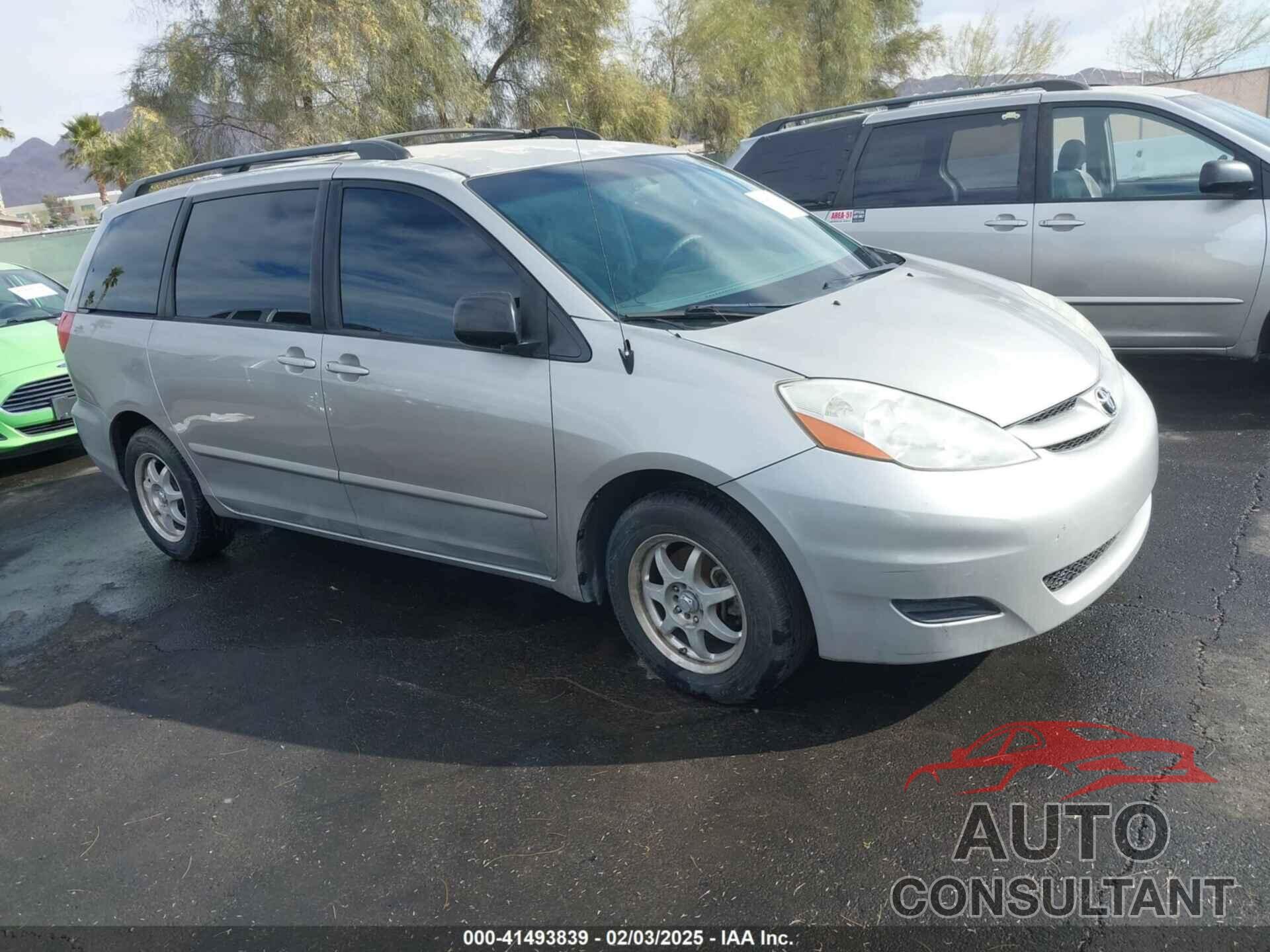 TOYOTA SIENNA 2009 - 5TDZK23C59S251996