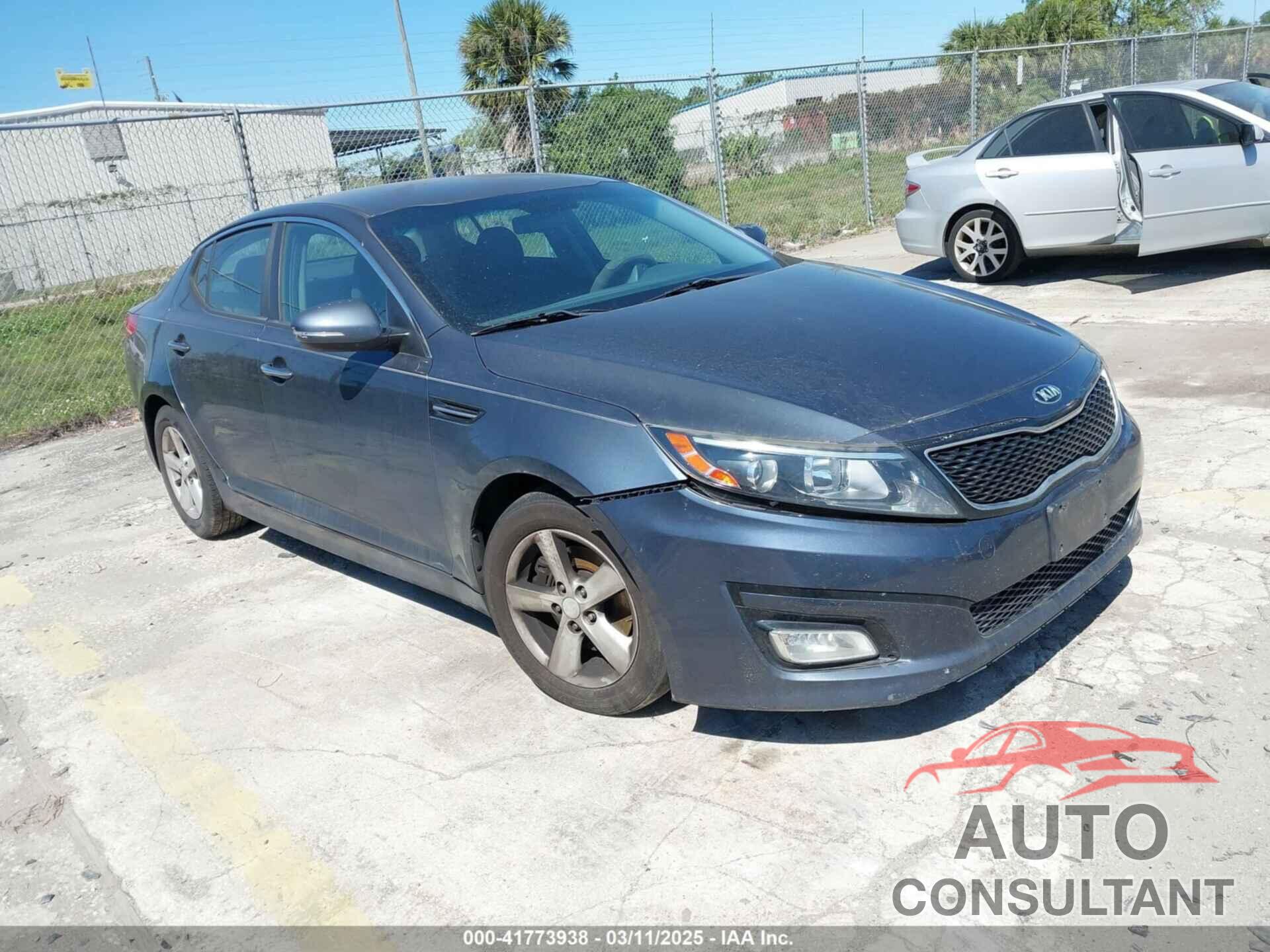 KIA OPTIMA 2015 - KNAGM4A75F5600981
