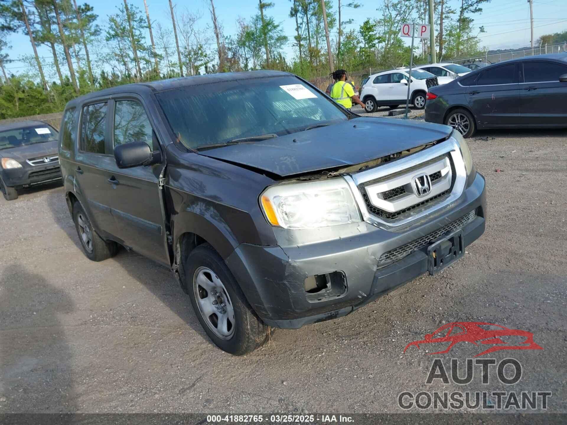 HONDA PILOT 2011 - 5FNYF3H28BB025113