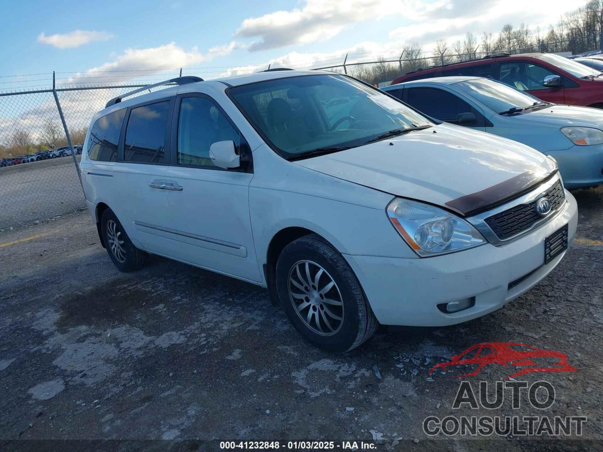 KIA SEDONA 2012 - KNDMH4C79C6504929