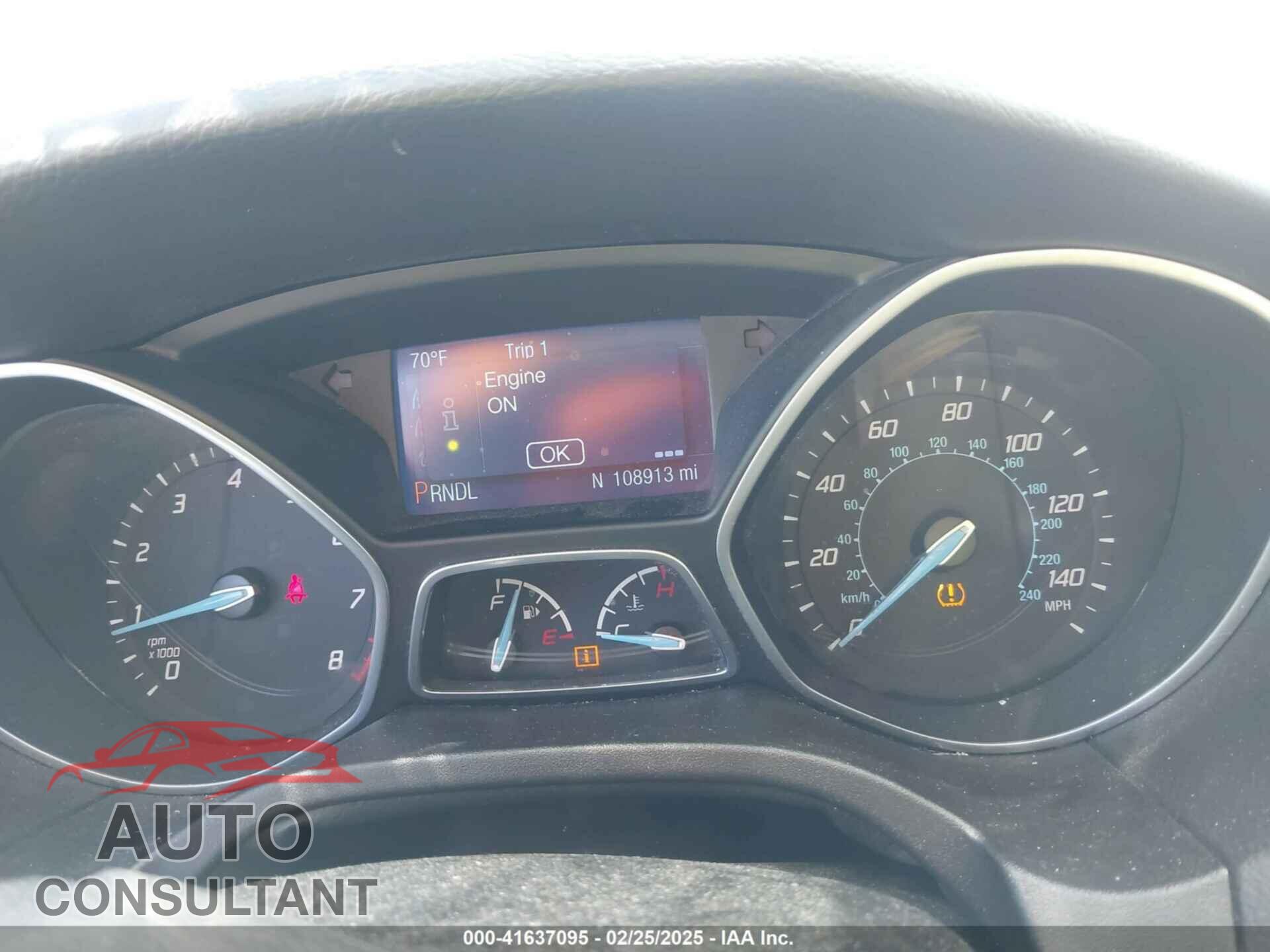FORD FOCUS 2014 - 1FADP3F20EL168904