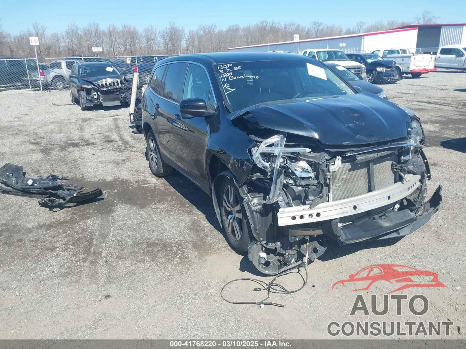HONDA PILOT 2018 - 5FNYF6H34JB007362