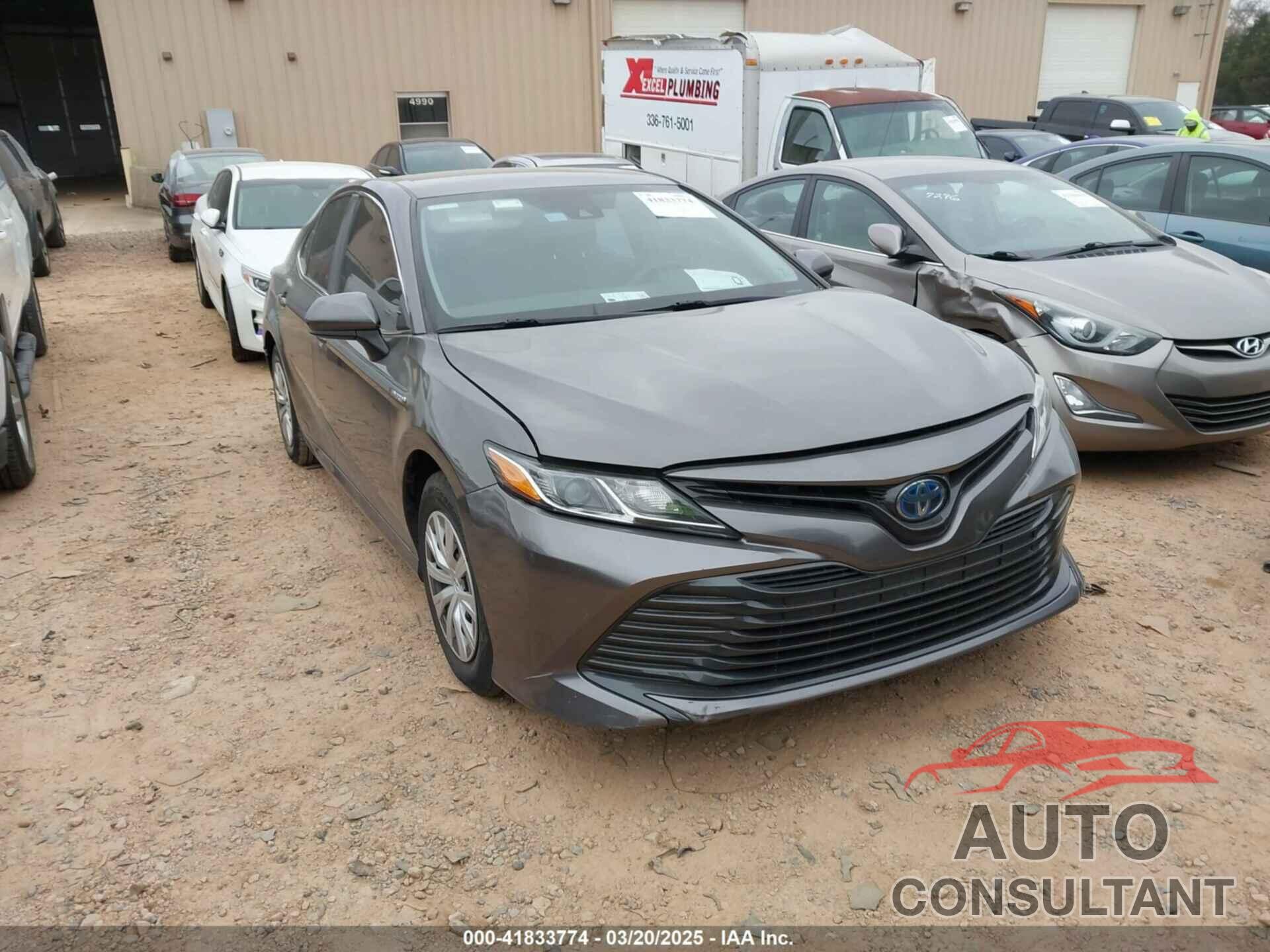 TOYOTA CAMRY HYBRID 2019 - 4T1B31HK4KU007116