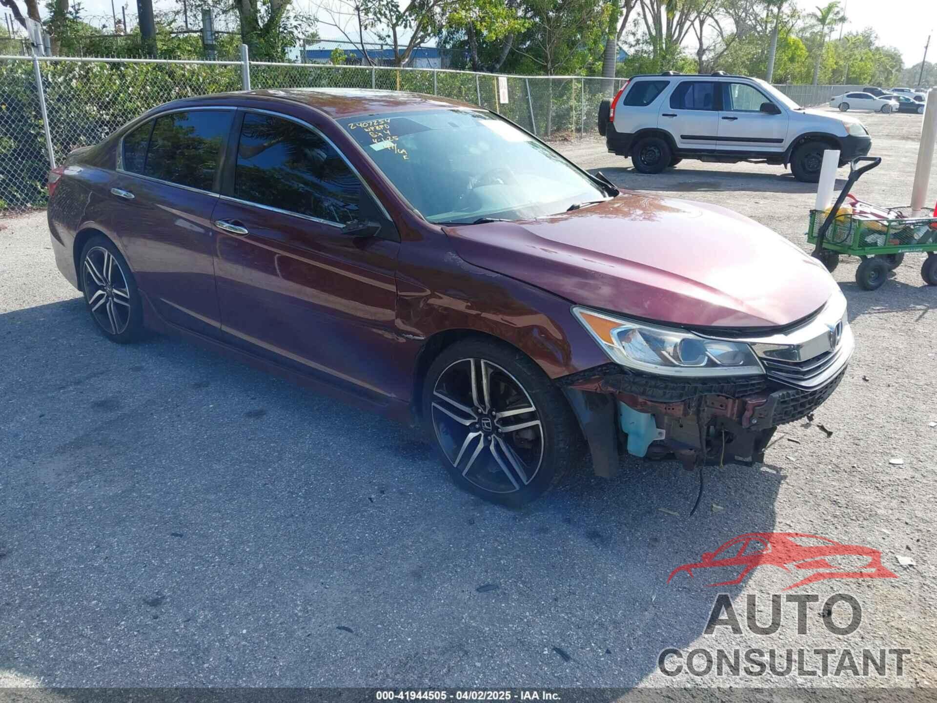 HONDA ACCORD 2016 - 1HGCR2F5XGA122937