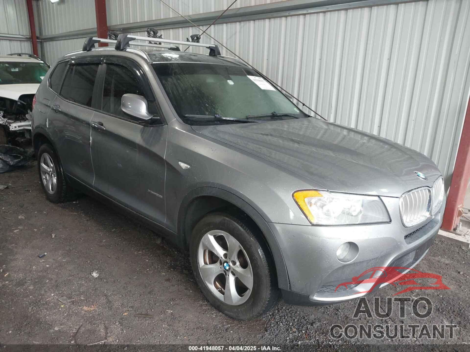 BMW X3 2012 - 5UXWX5C58CL723025