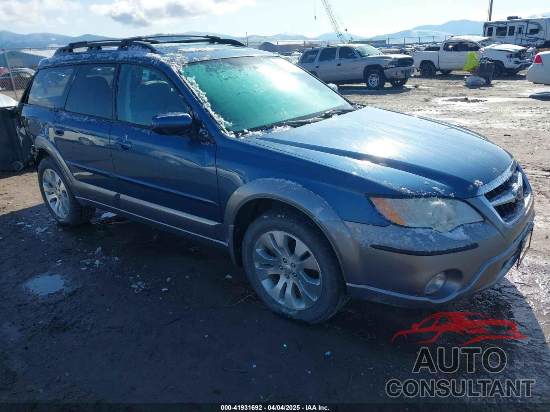 SUBARU OUTBACK 2009 - 4S4BP66C097326020