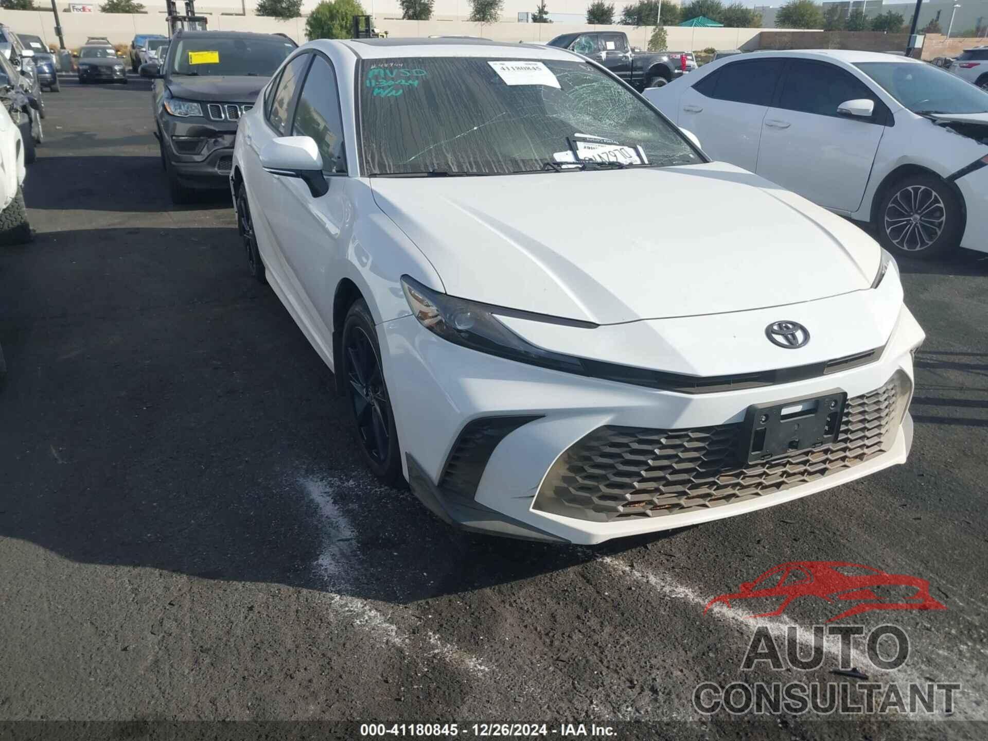 TOYOTA CAMRY 2025 - 4T1DAACK2SU552947