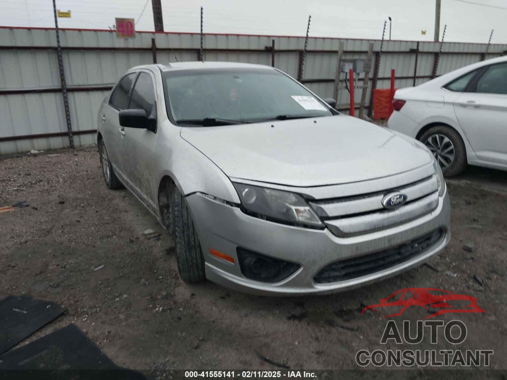 FORD FUSION 2012 - 3FAHP0GA7CR137993