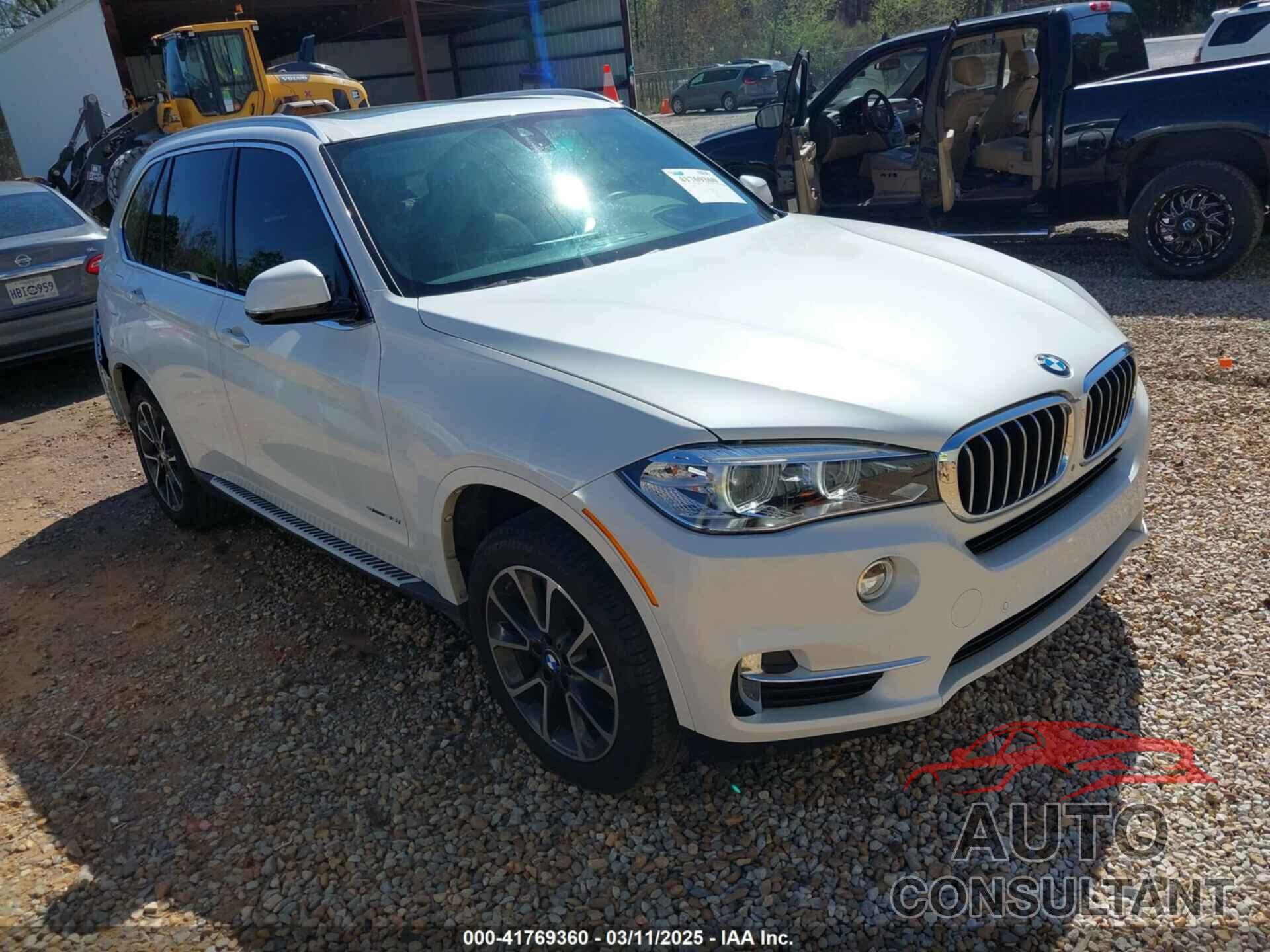 BMW X5 2017 - 5UXKR2C39H0U23699