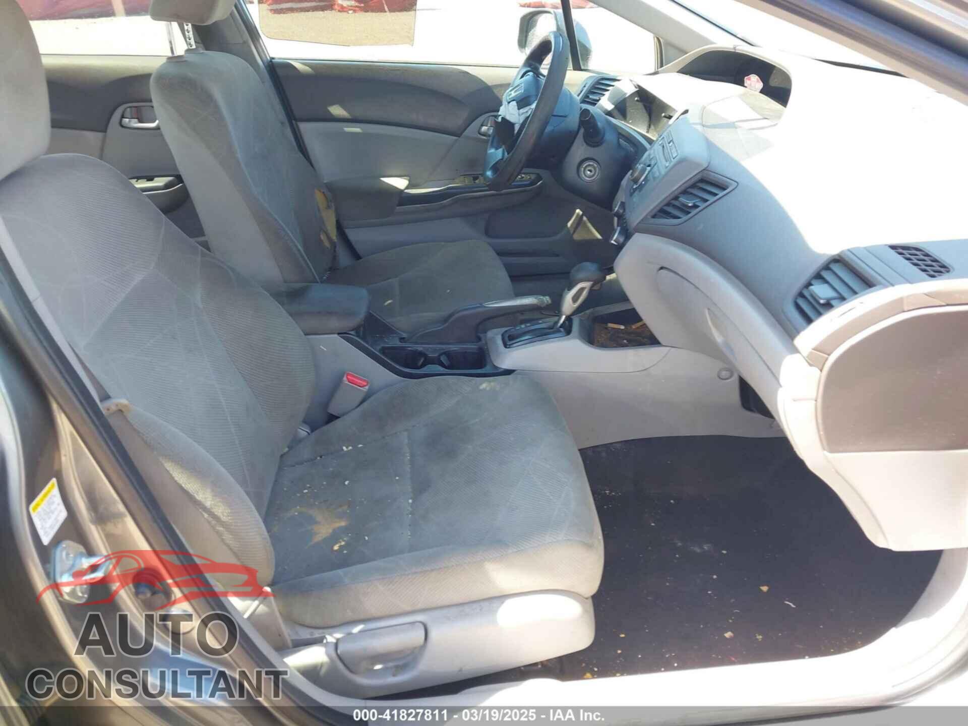 HONDA CIVIC 2012 - JHMFB2F58CS005182