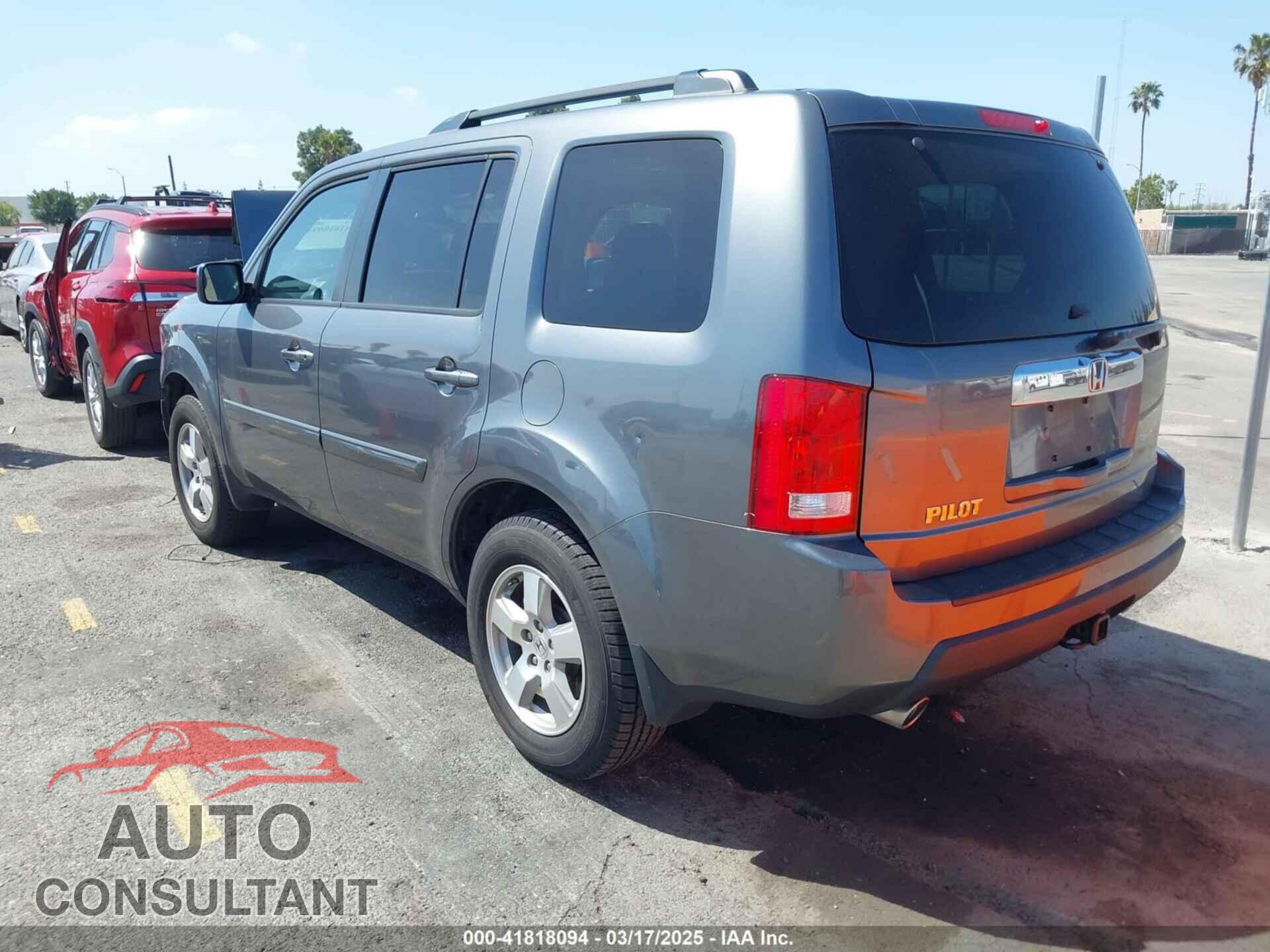 HONDA PILOT 2011 - 5FNYF3H51BB040286