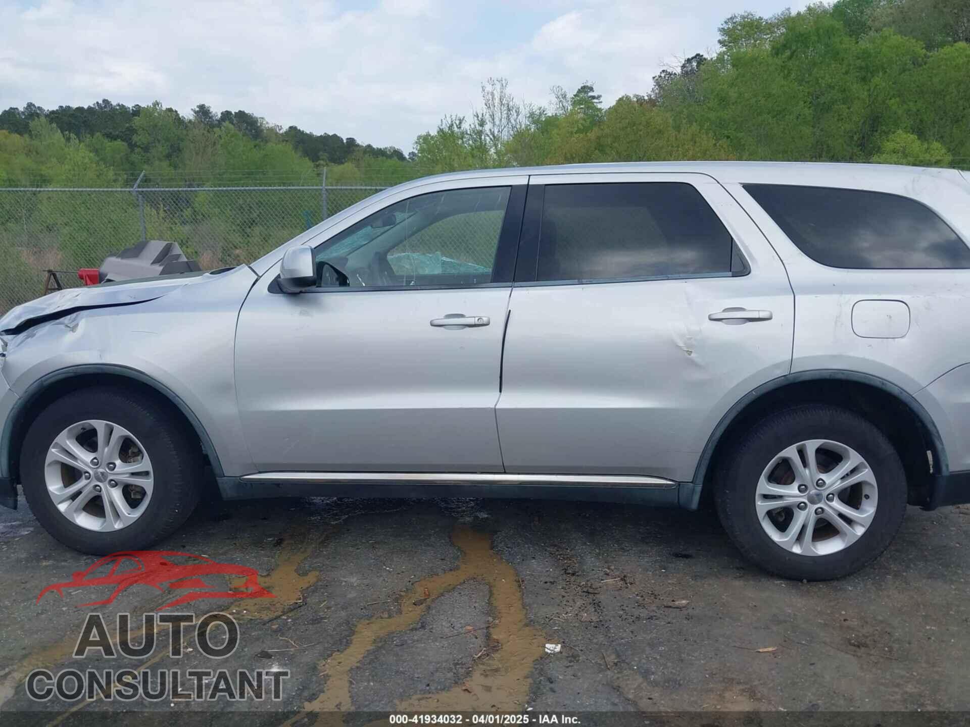 DODGE DURANGO 2011 - 1D4RD2GG2BC742043