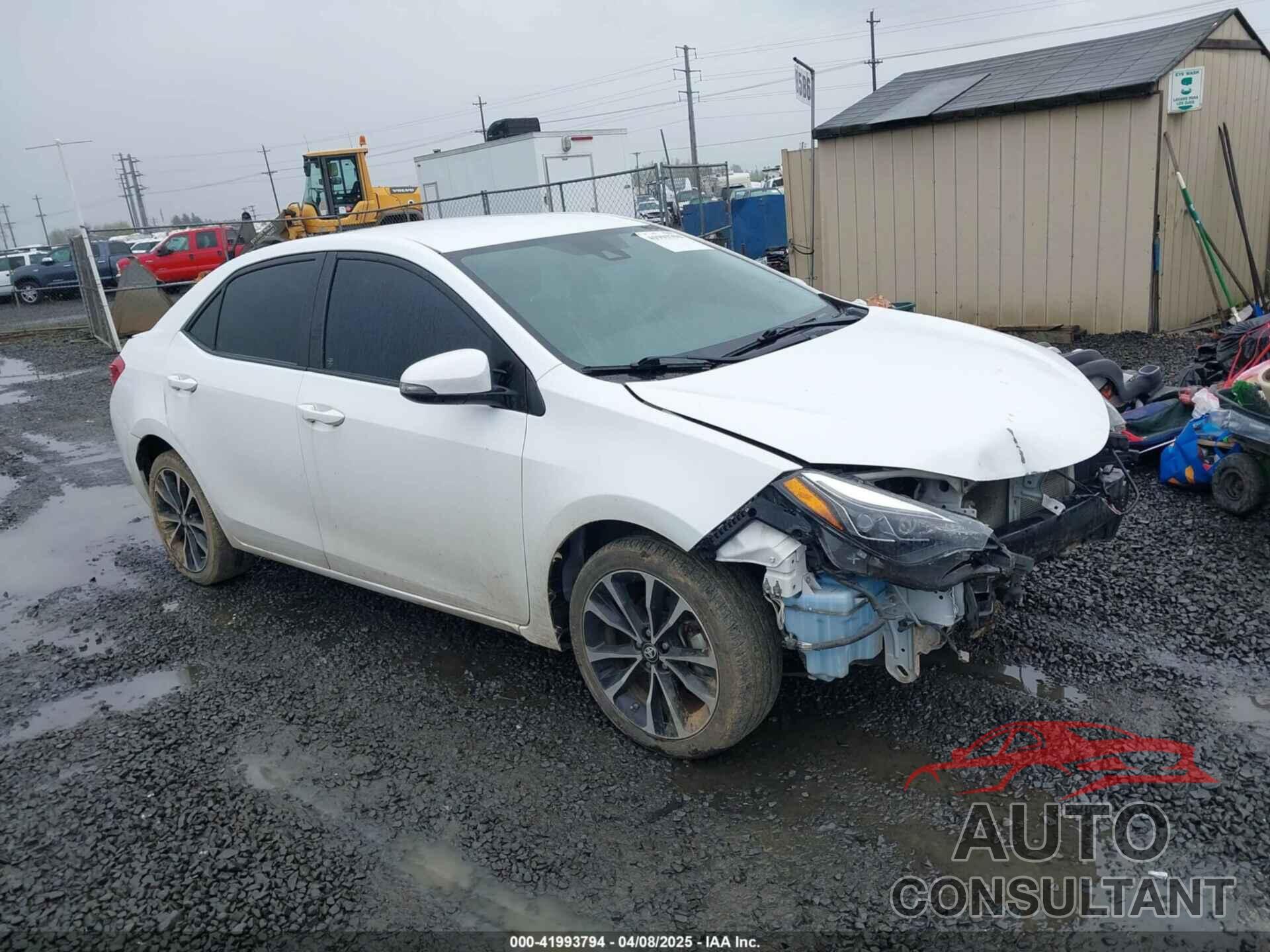 TOYOTA COROLLA 2017 - 2T1BURHE4HC890246