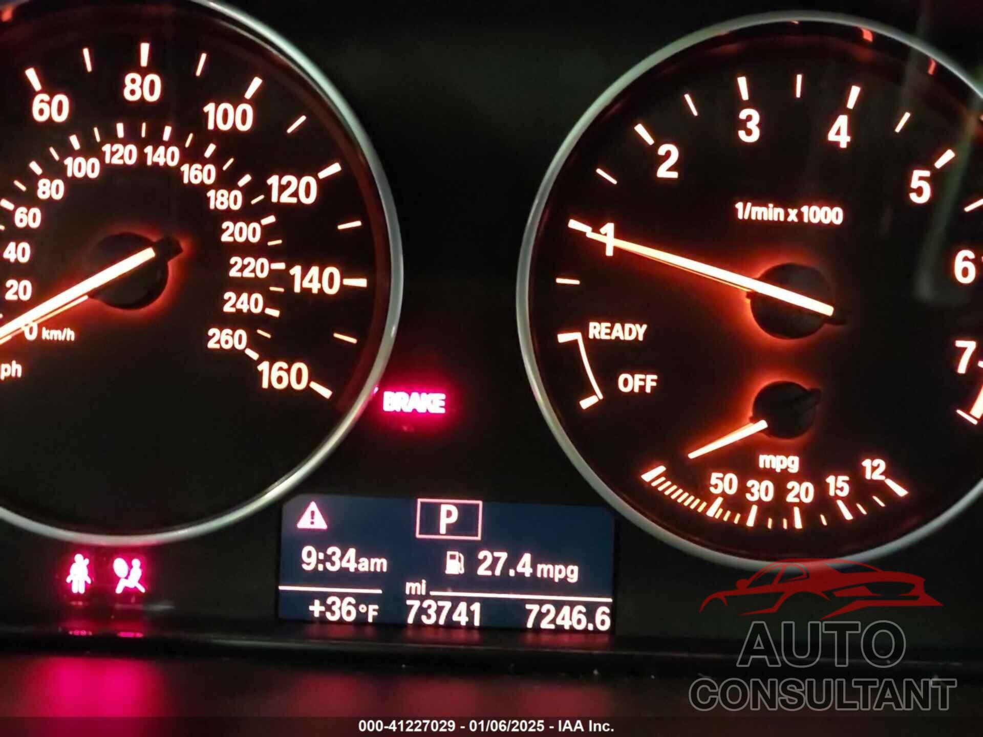 BMW 320I 2016 - WBA8A9C52GK616953