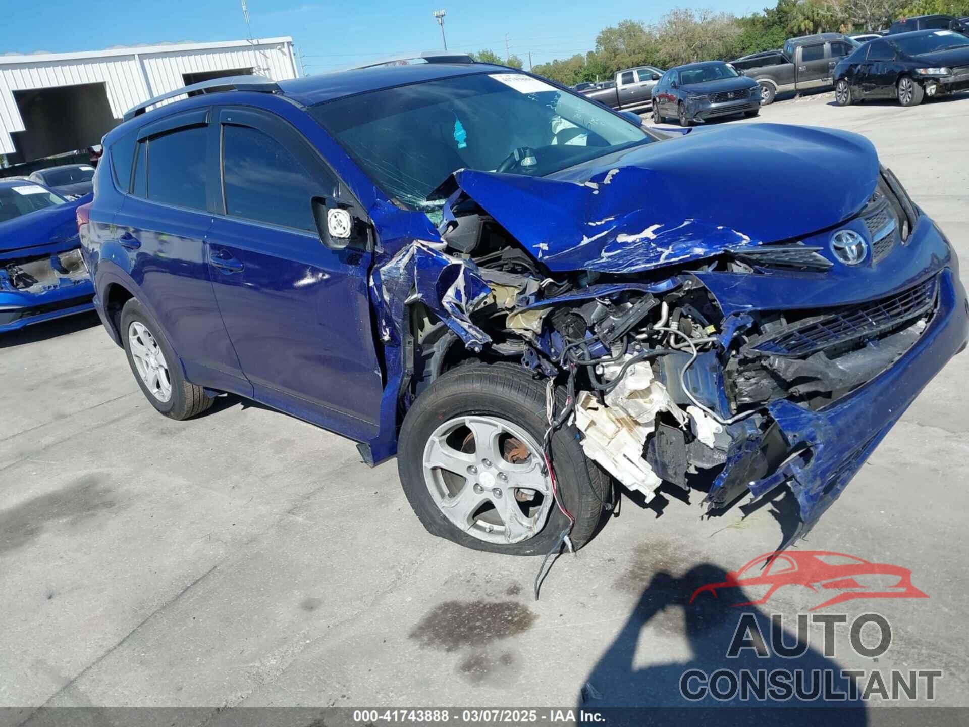 TOYOTA RAV4 2015 - 2T3ZFREV9FW229229