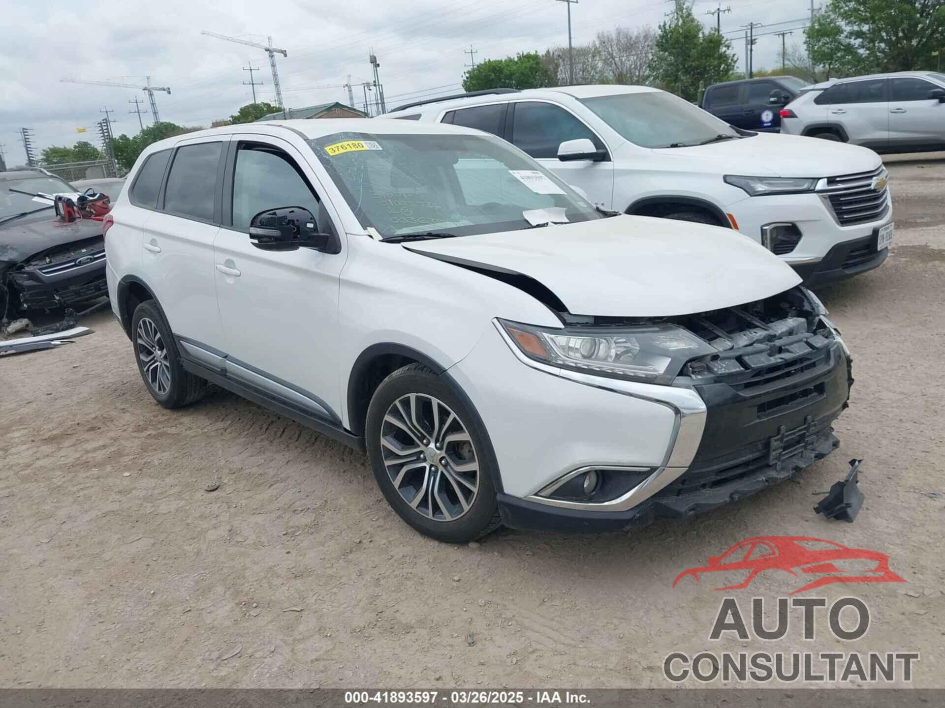 MITSUBISHI OUTLANDER 2016 - JA4AD3A35GZ003639