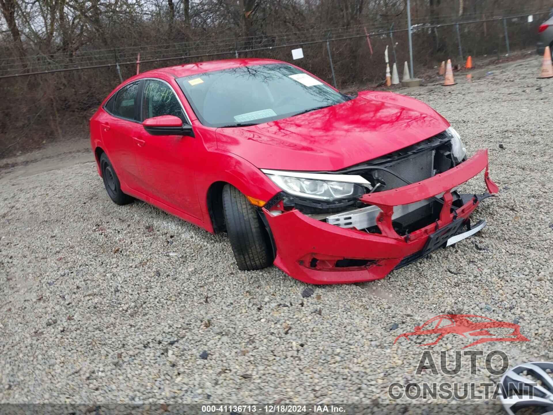 HONDA CIVIC 2016 - 2HGFC2F5XGH571762