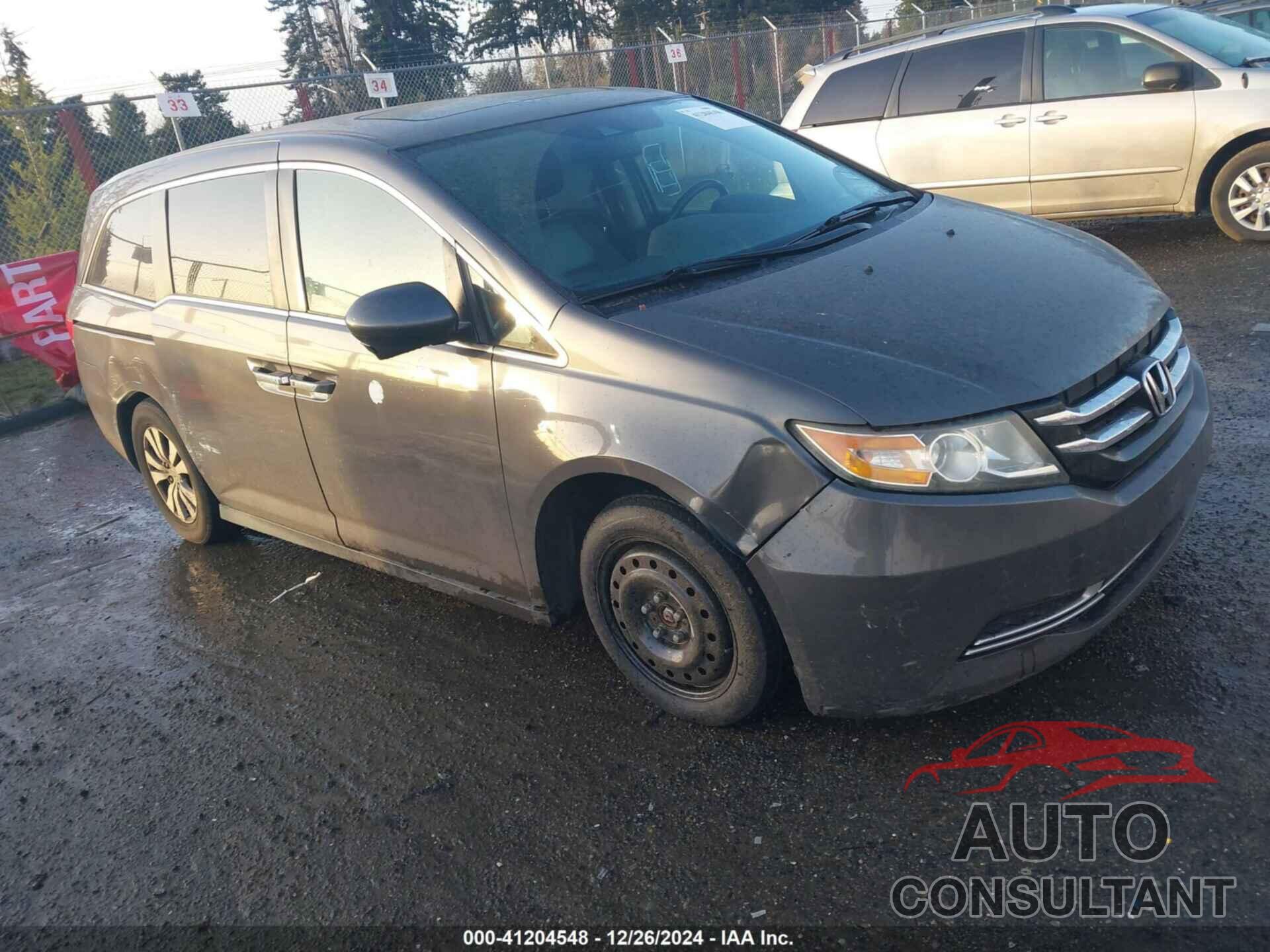 HONDA ODYSSEY 2016 - 5FNRL5H6XGB109405