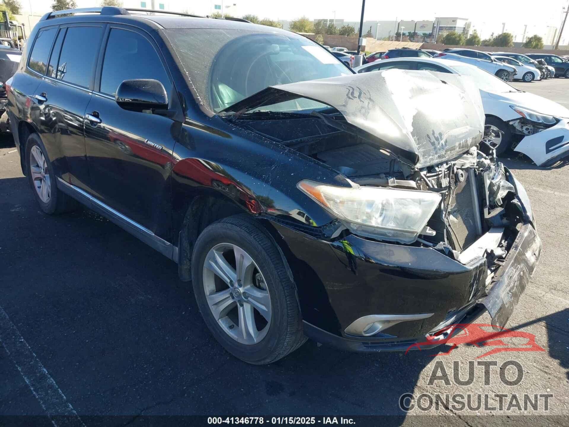 TOYOTA HIGHLANDER 2013 - 5TDYK3EHXDS125040