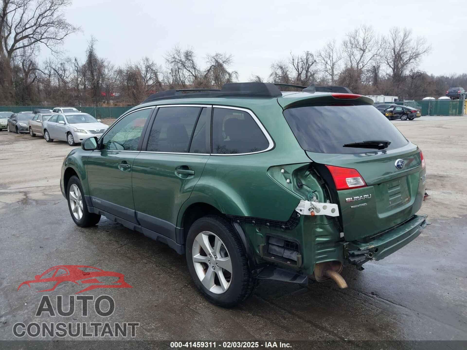 SUBARU OUTBACK 2013 - 4S4BRBKC8D3313976