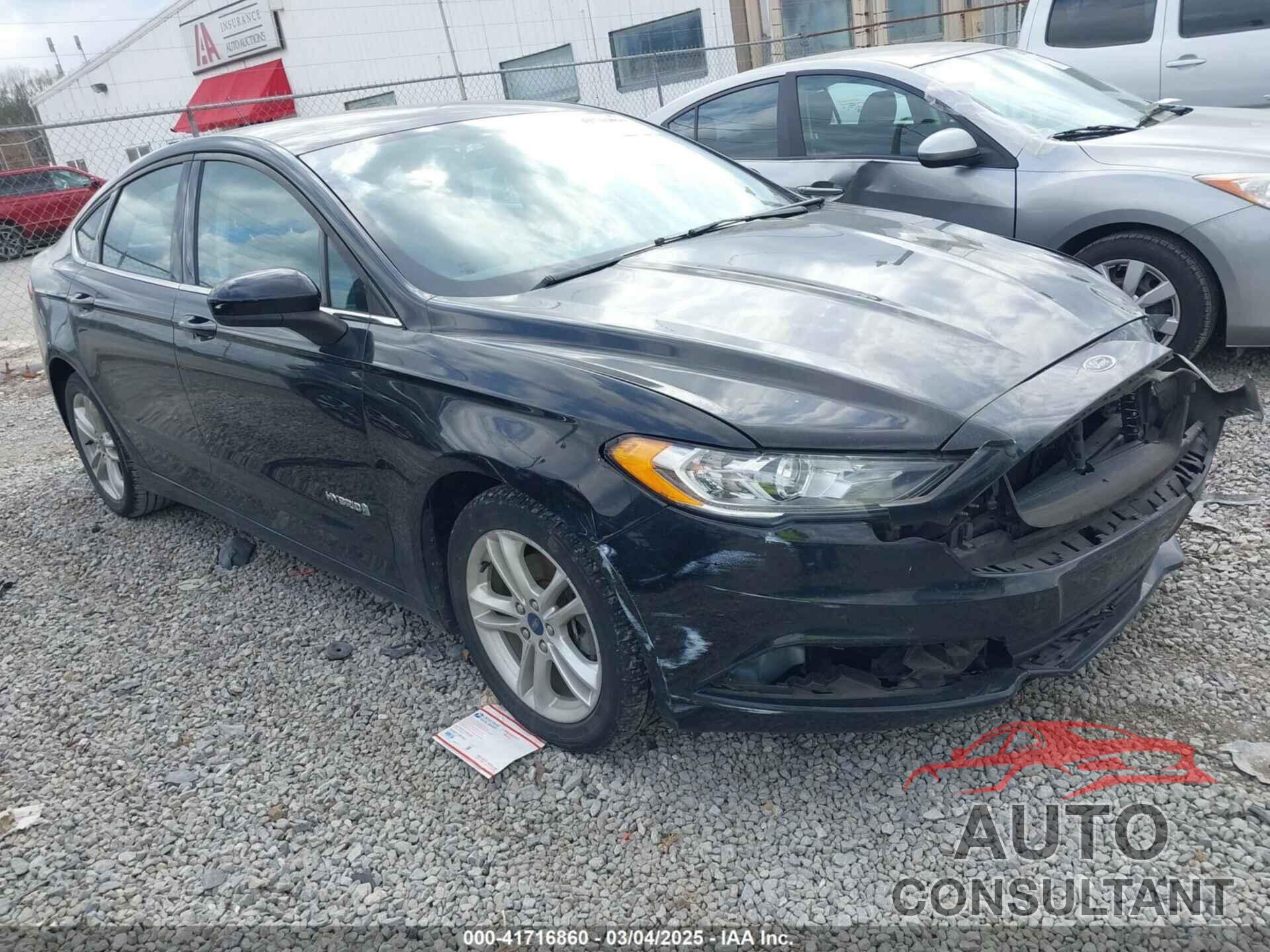 FORD FUSION HYBRID 2018 - 3FA6P0LUXJR248235