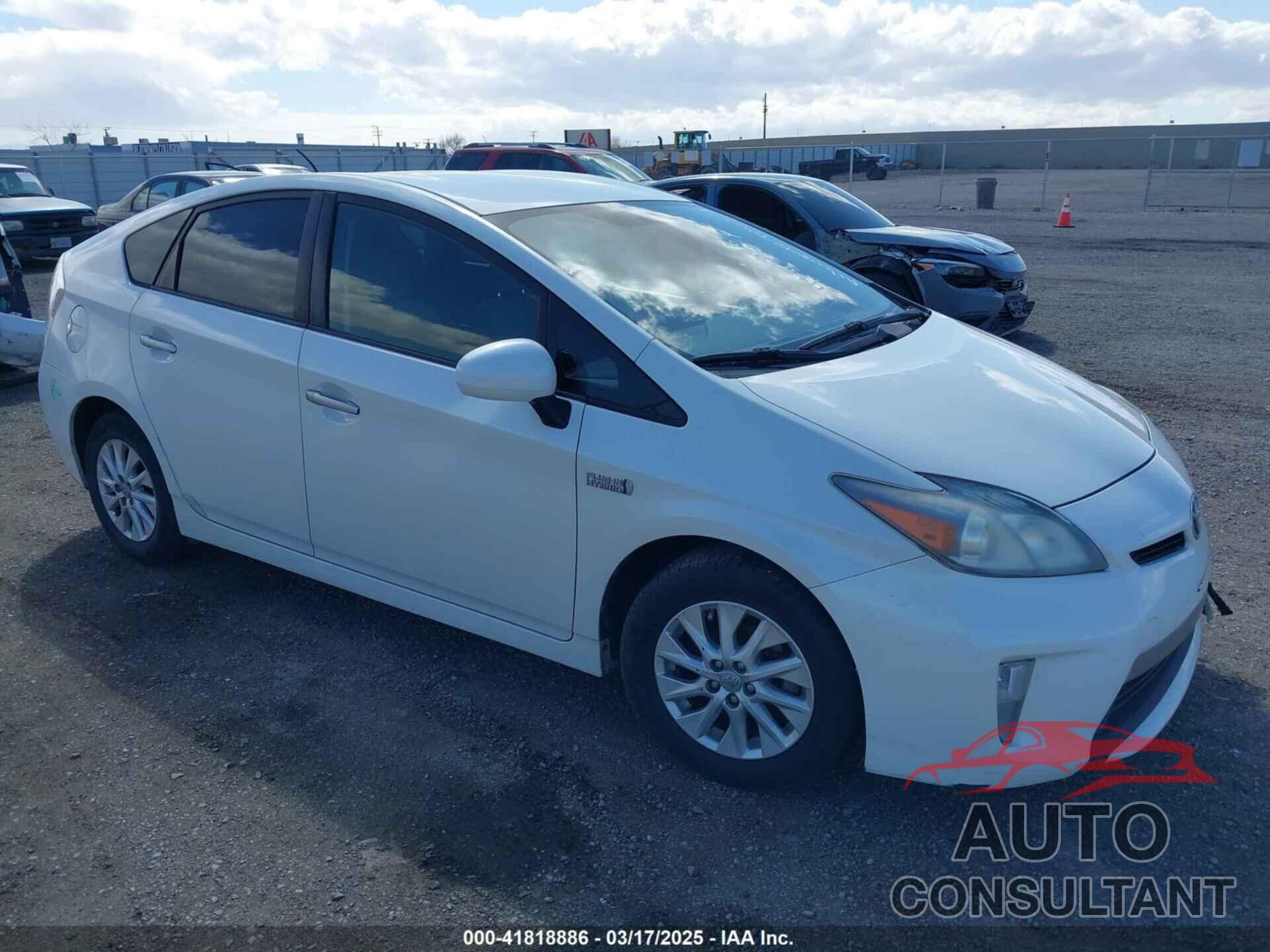 TOYOTA PRIUS PLUG-IN 2012 - JTDKN3DP2C3027156