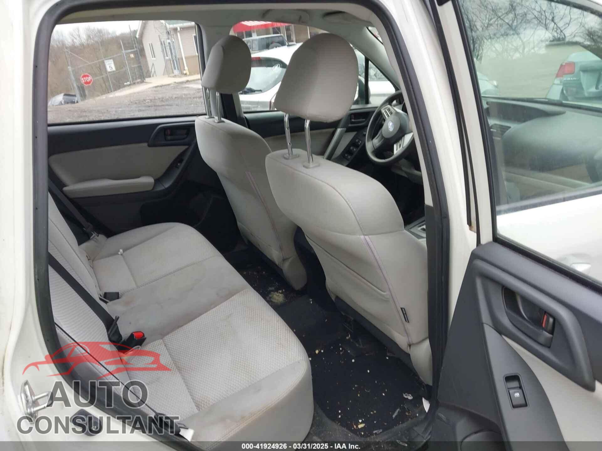 SUBARU FORESTER 2015 - JF2SJABC5FH523593