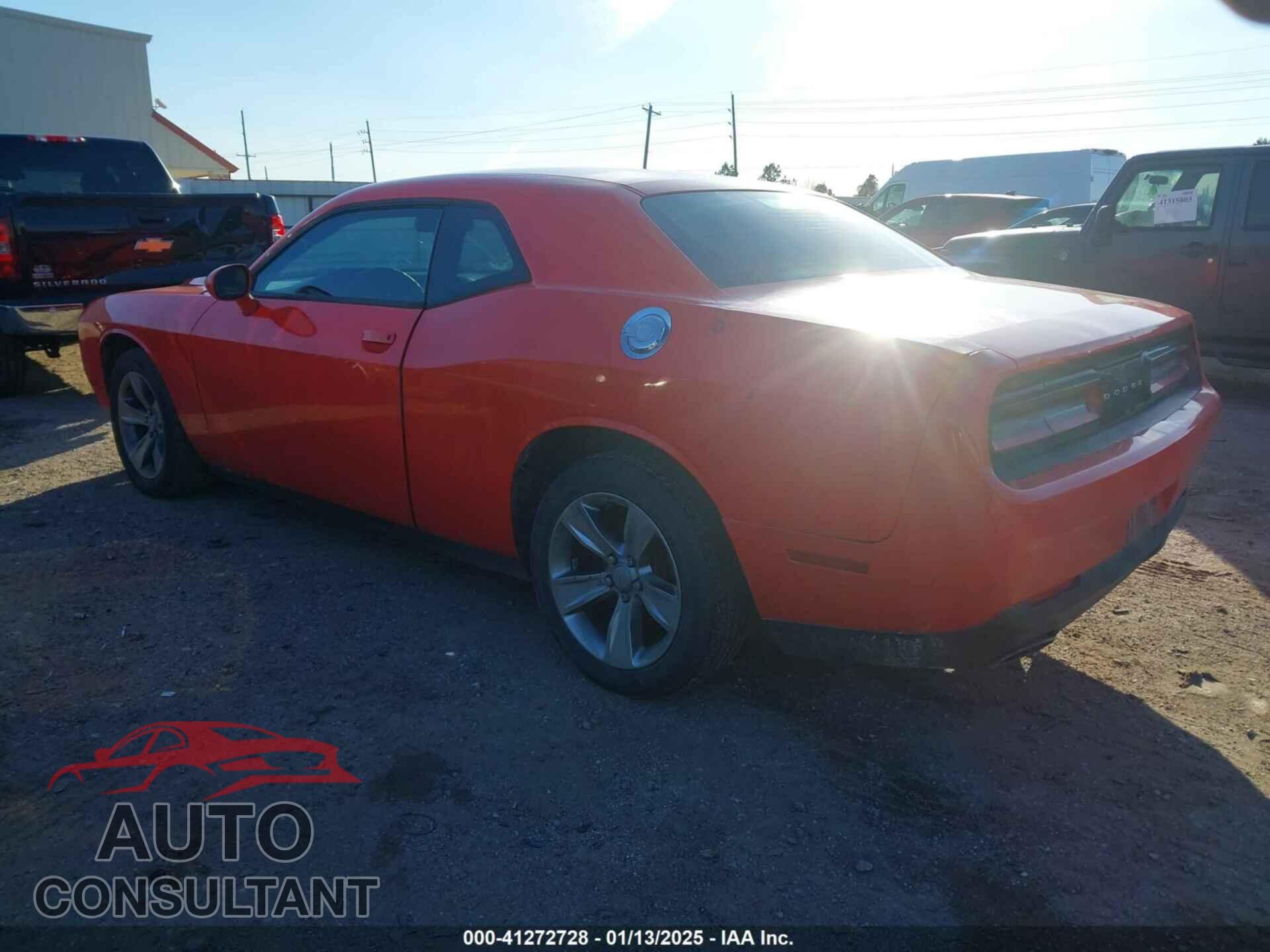 DODGE CHALLENGER 2016 - 2C3CDZAGXGH306876