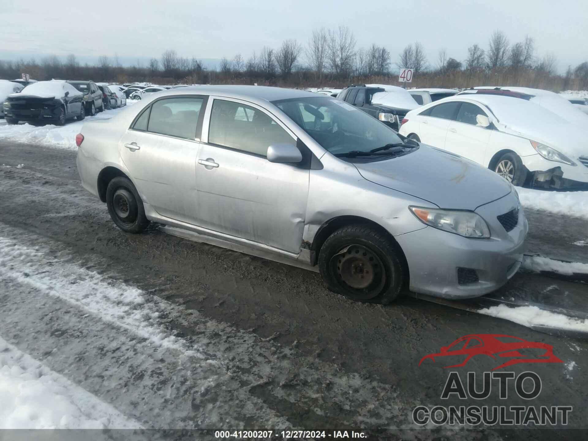 TOYOTA COROLLA 2009 - 2T1BU40E29C050434