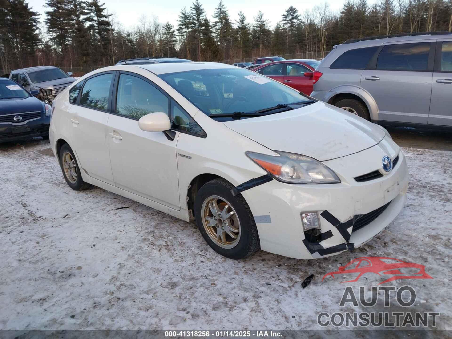 TOYOTA PRIUS 2010 - JTDKN3DU8A1272459