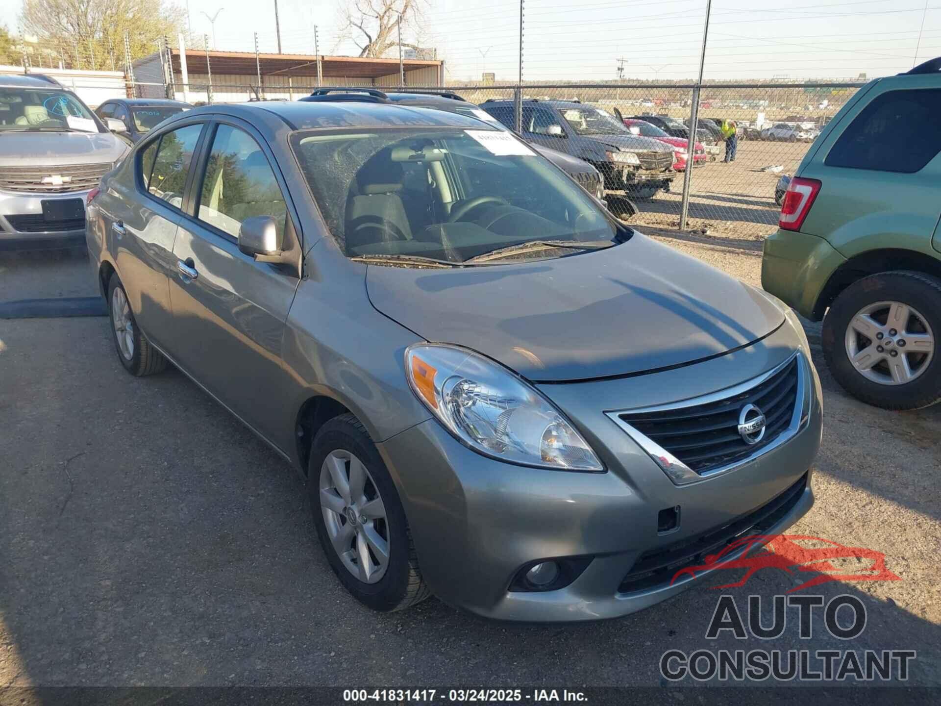 NISSAN VERSA 2012 - 3N1CN7AP8CL889143