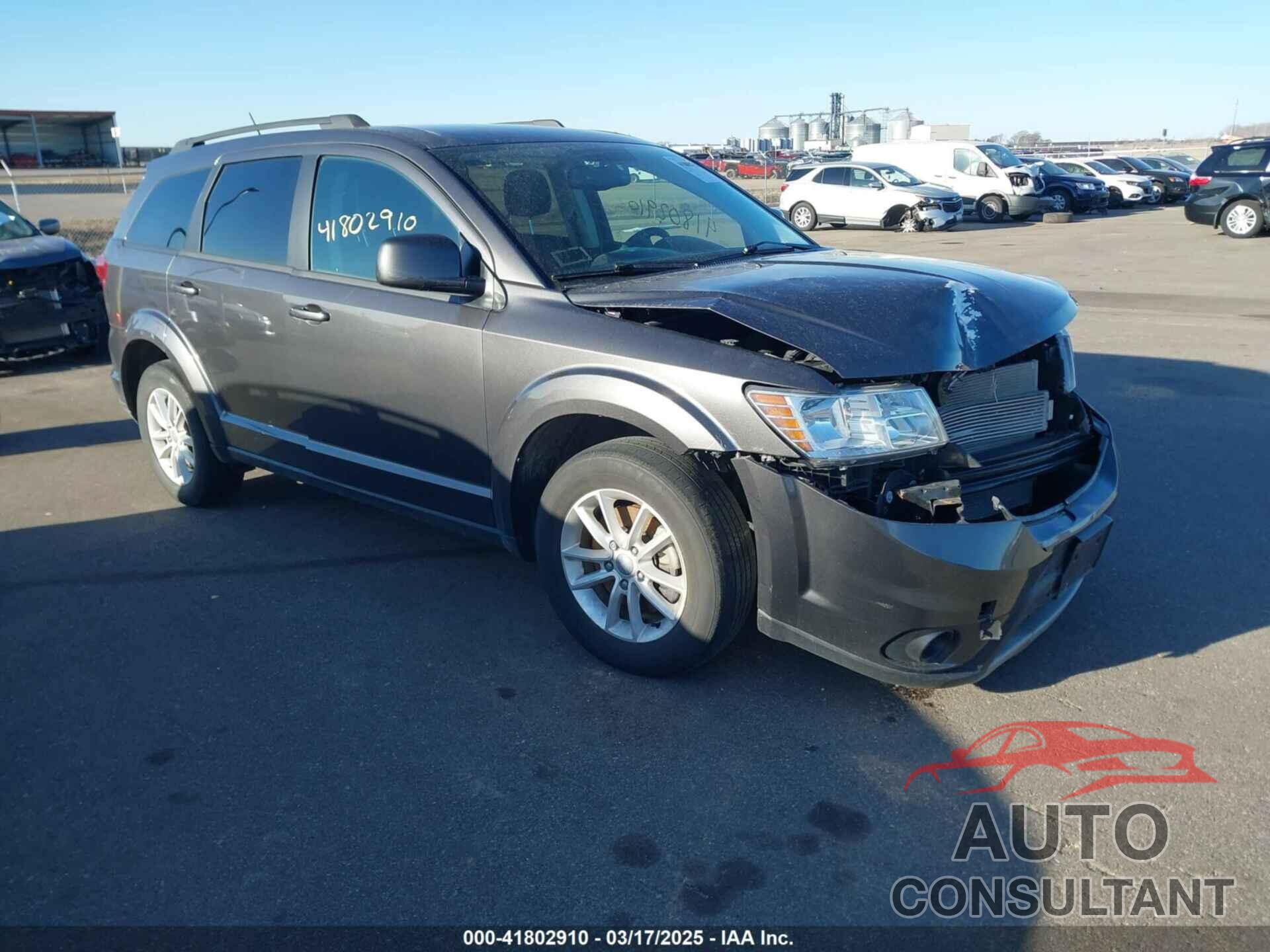 DODGE JOURNEY 2015 - 3C4PDCBG4FT552692