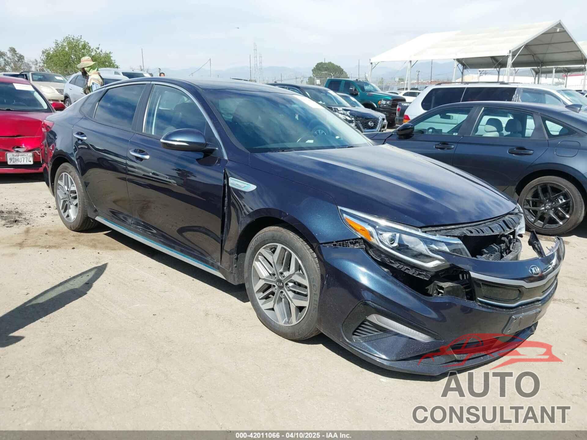 KIA OPTIMA HYBRID 2020 - KNAGU4LE3L5037713