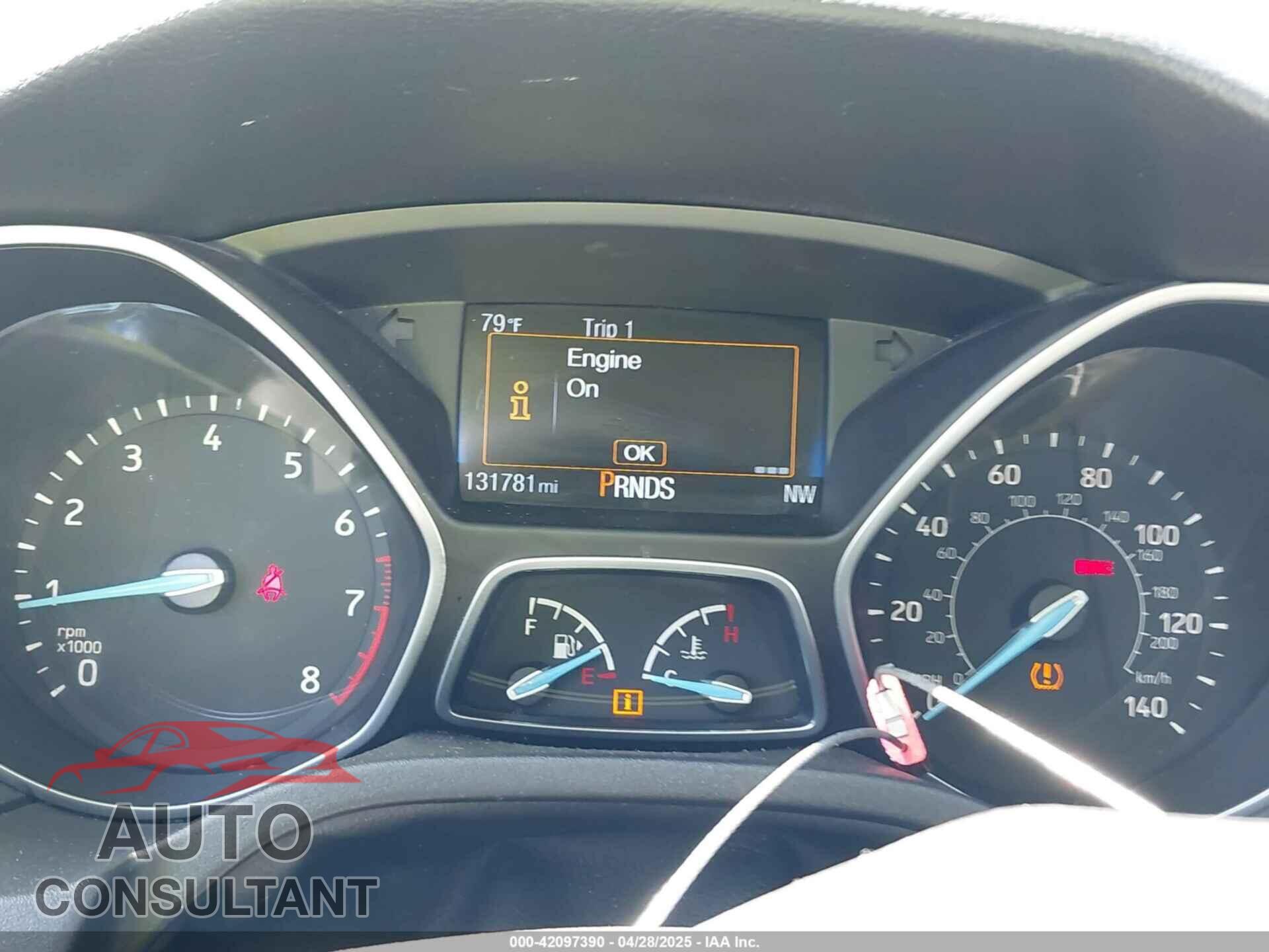 FORD FOCUS 2016 - 1FADP3F21GL273440