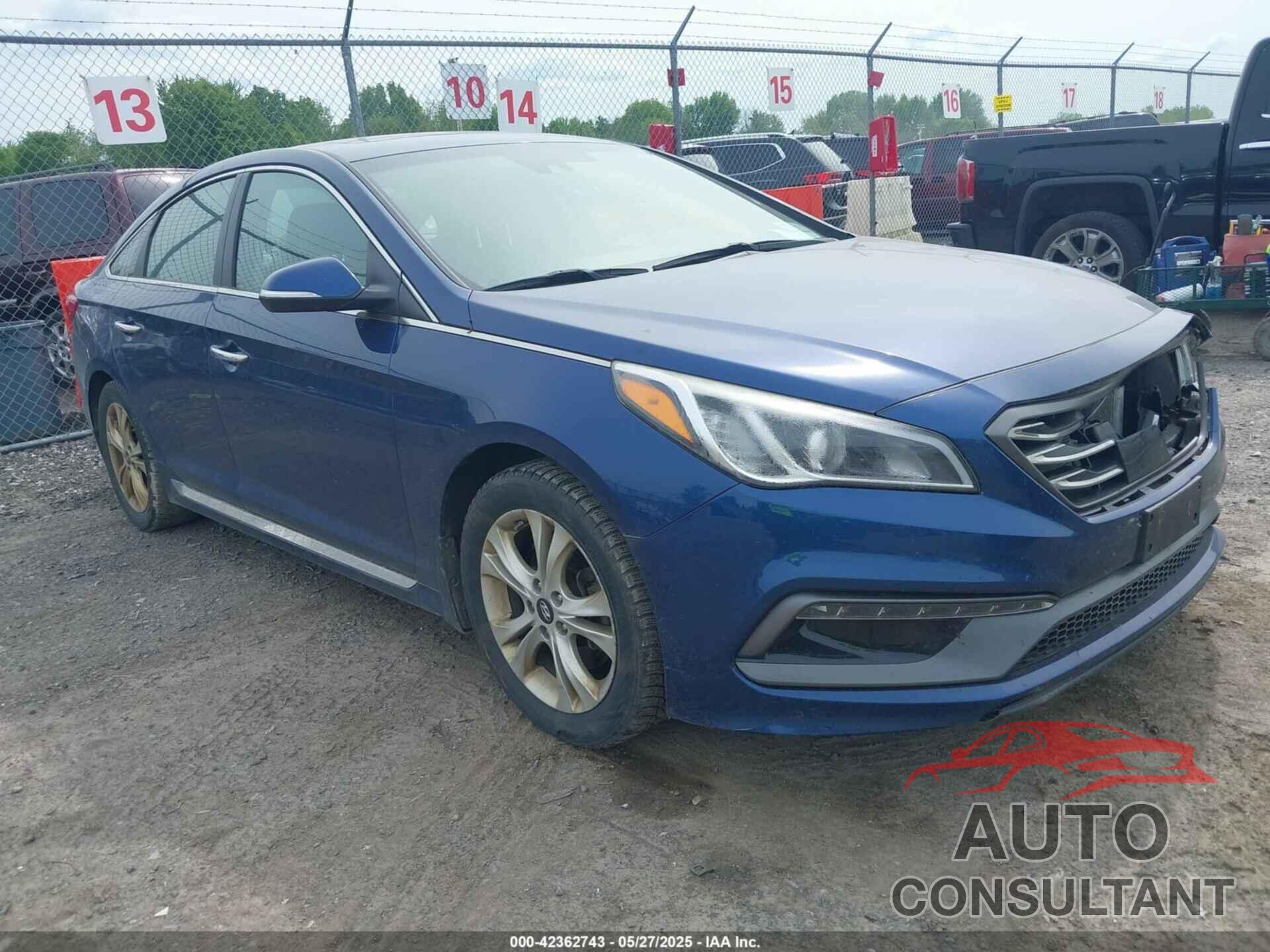 HYUNDAI SONATA 2017 - 5NPE34AF9HH482294