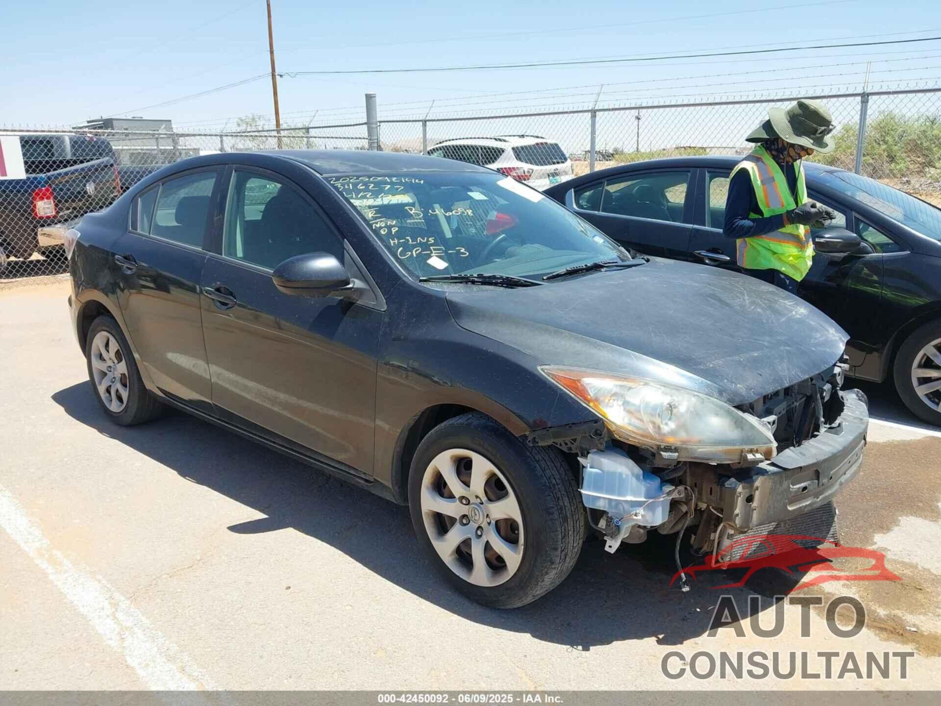 MAZDA MAZDA3 2010 - JM1BL1SF2A1279857