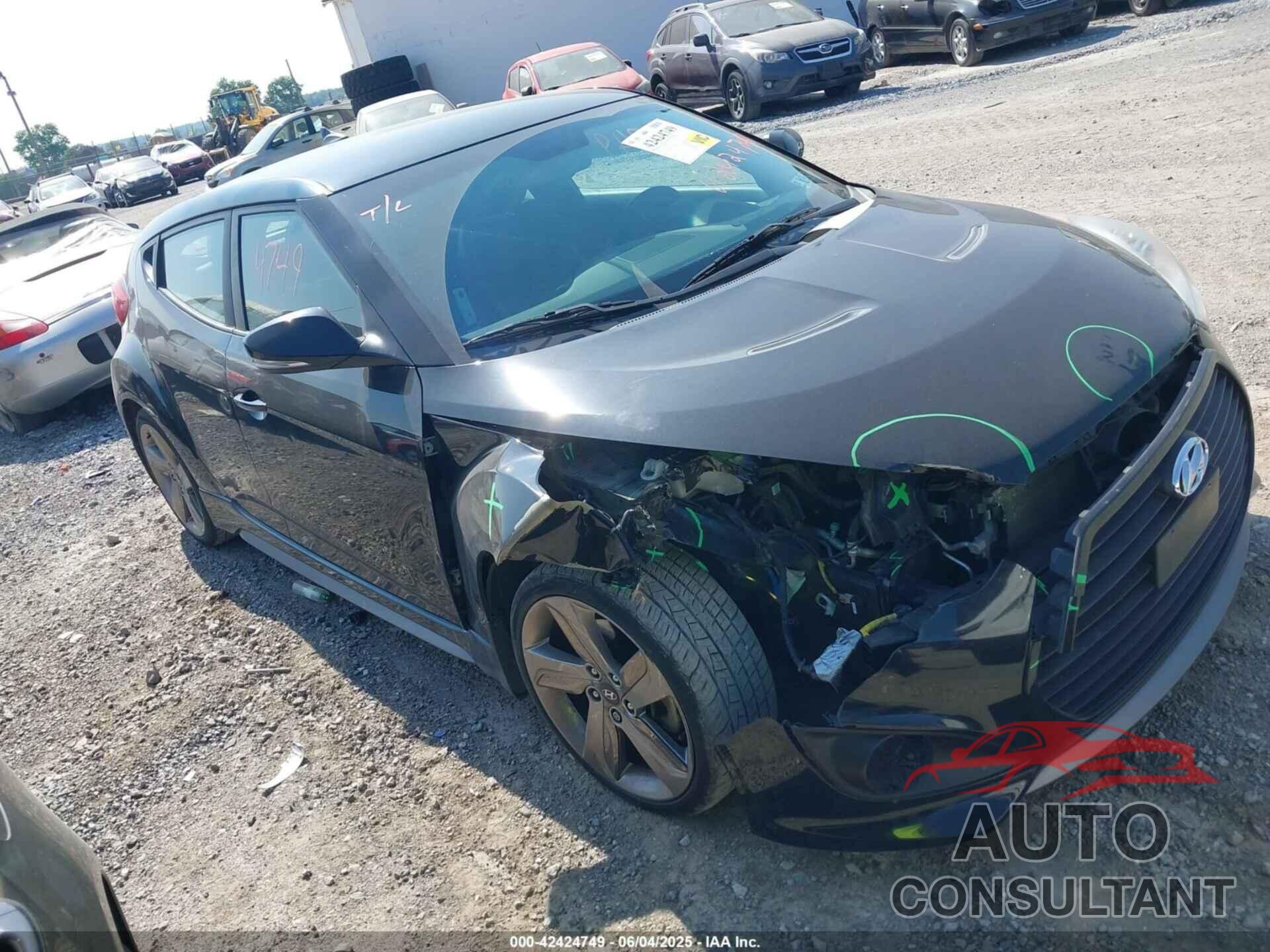 HYUNDAI VELOSTER 2013 - KMHTC6AE5DU174142