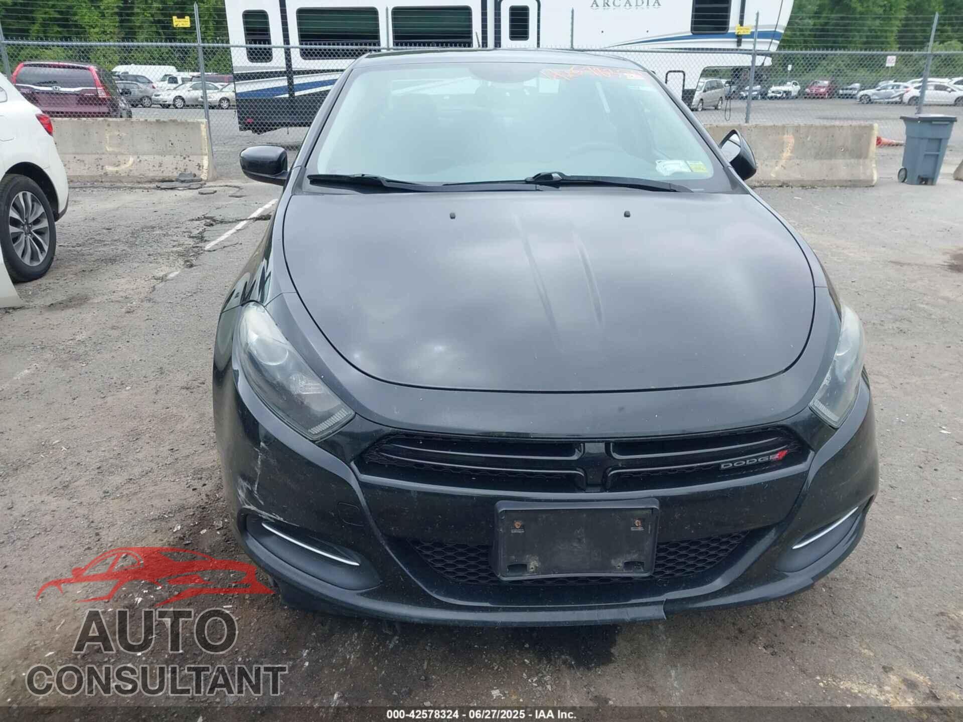 DODGE DART 2015 - 1C3CDFBB4FD406081