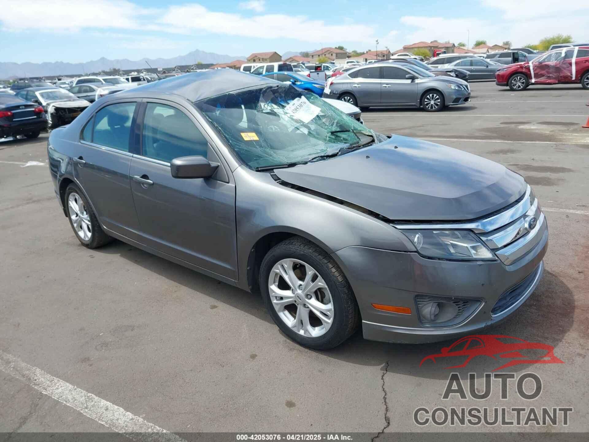 FORD FUSION 2012 - 3FAHP0HA1CR125580