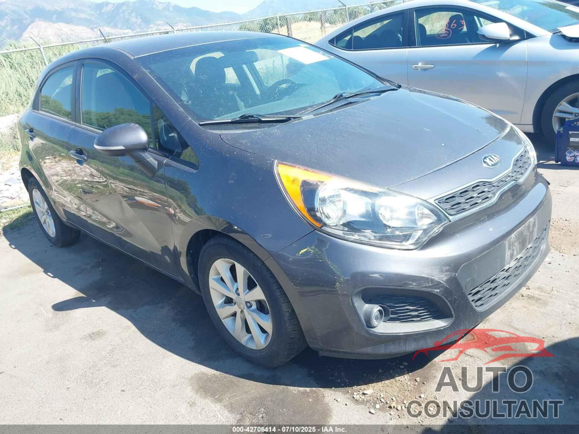 KIA RIO 2013 - KNADN5A32D6211676