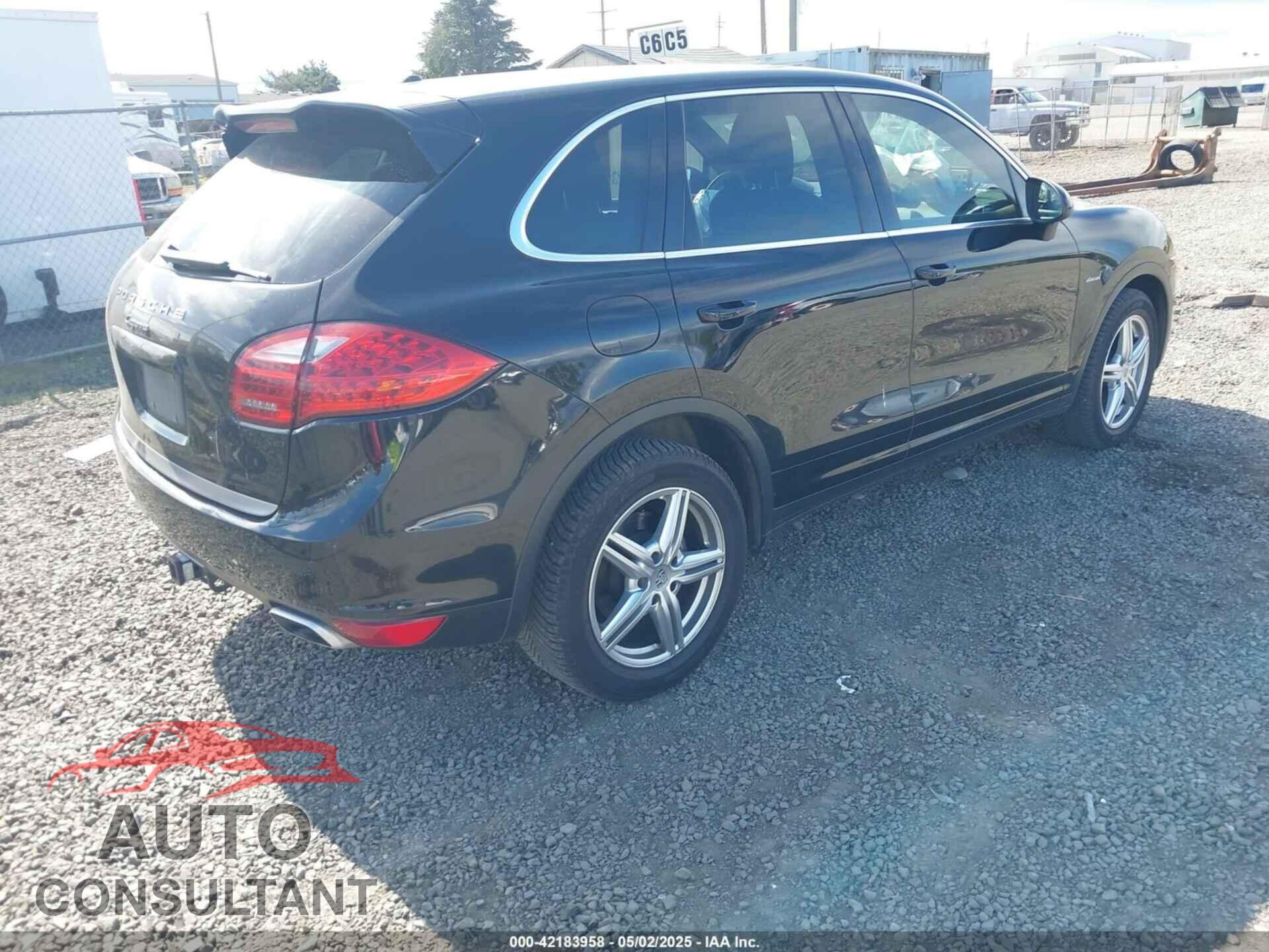 PORSCHE CAYENNE 2013 - WP1AF2A26DLA30573