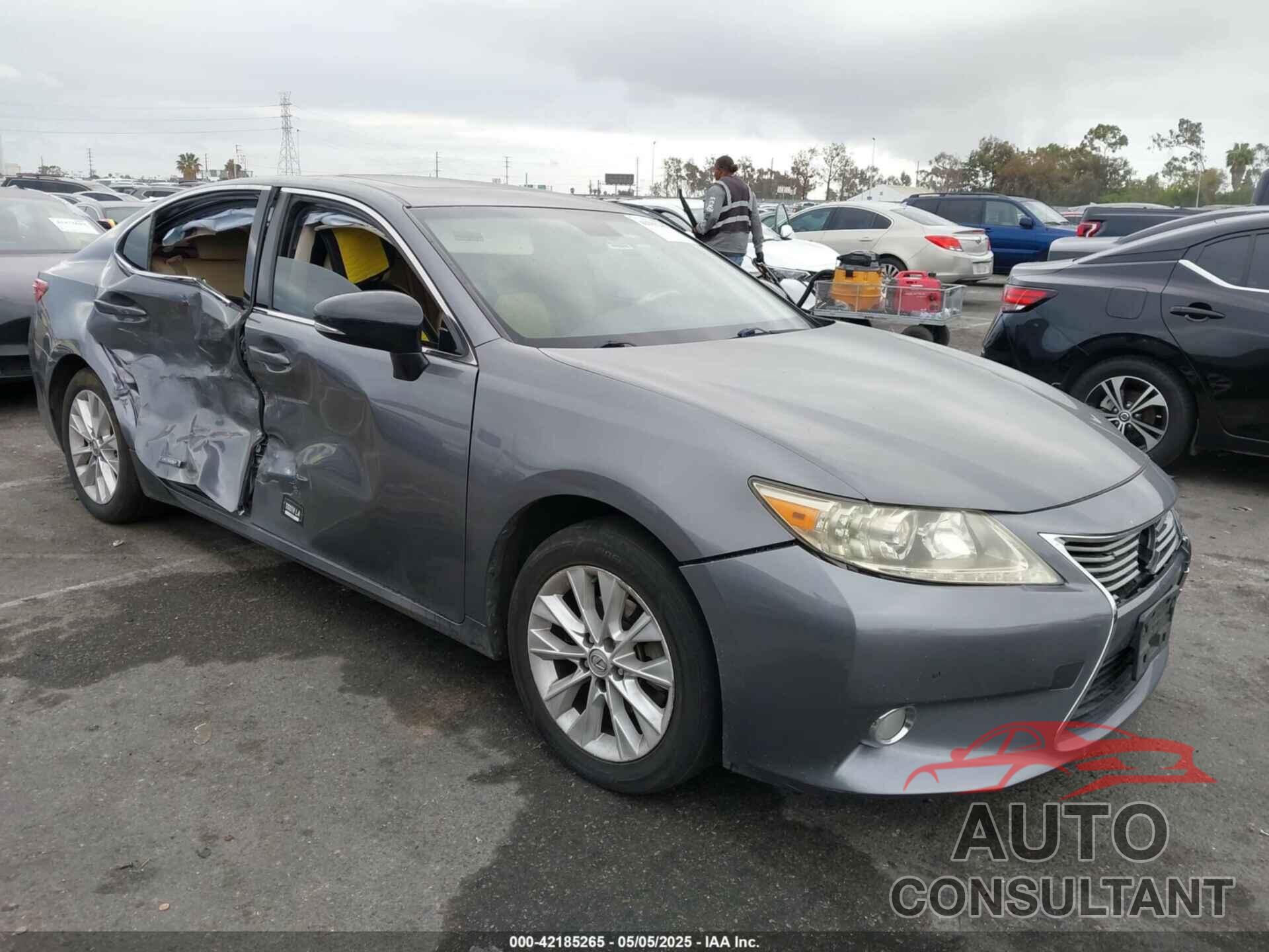 LEXUS ES 300H 2013 - JTHBW1GG5D2017997